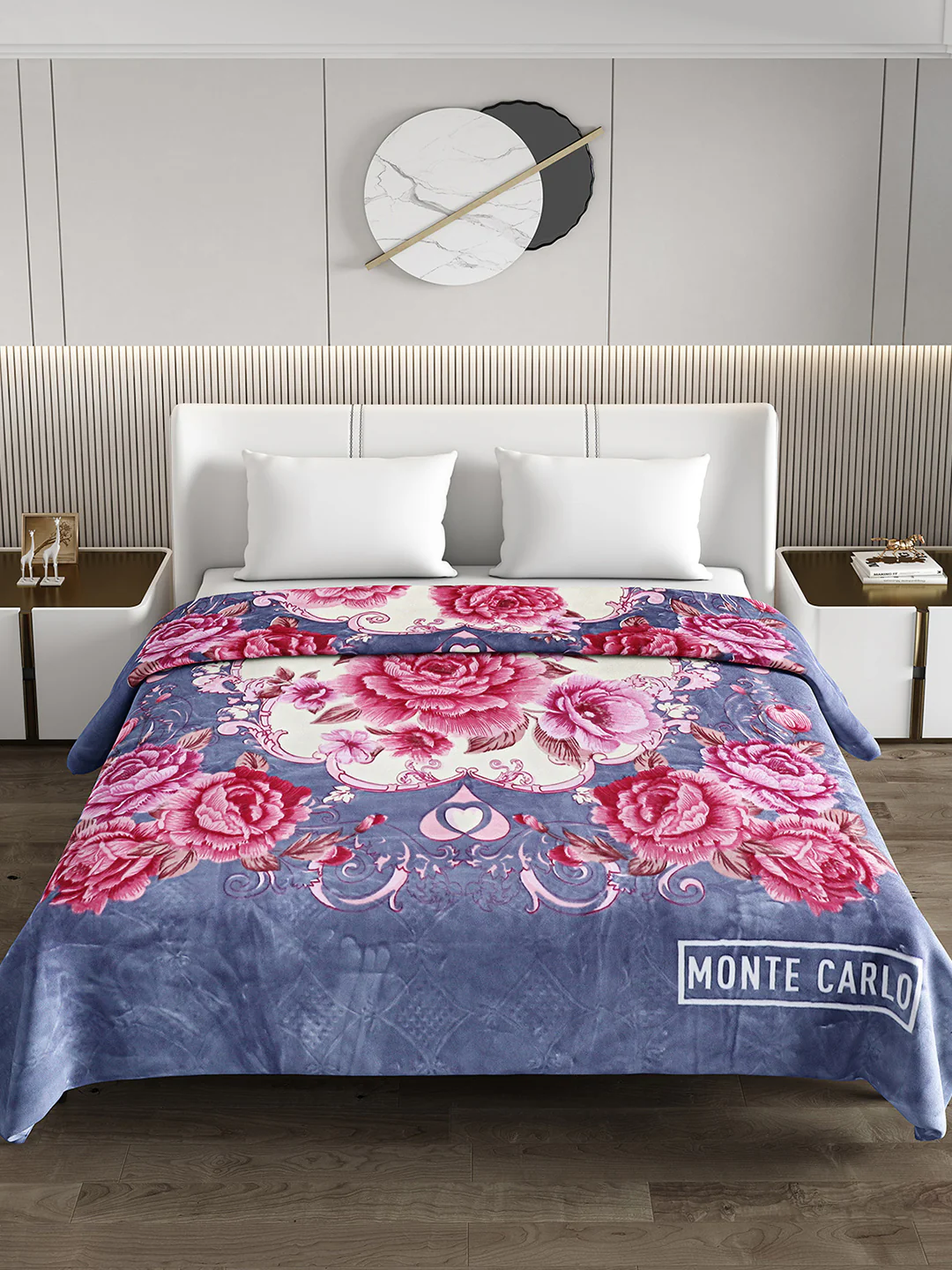 Printed Double Bed Blanket for Heavy Winter -2 Ply - Image 3