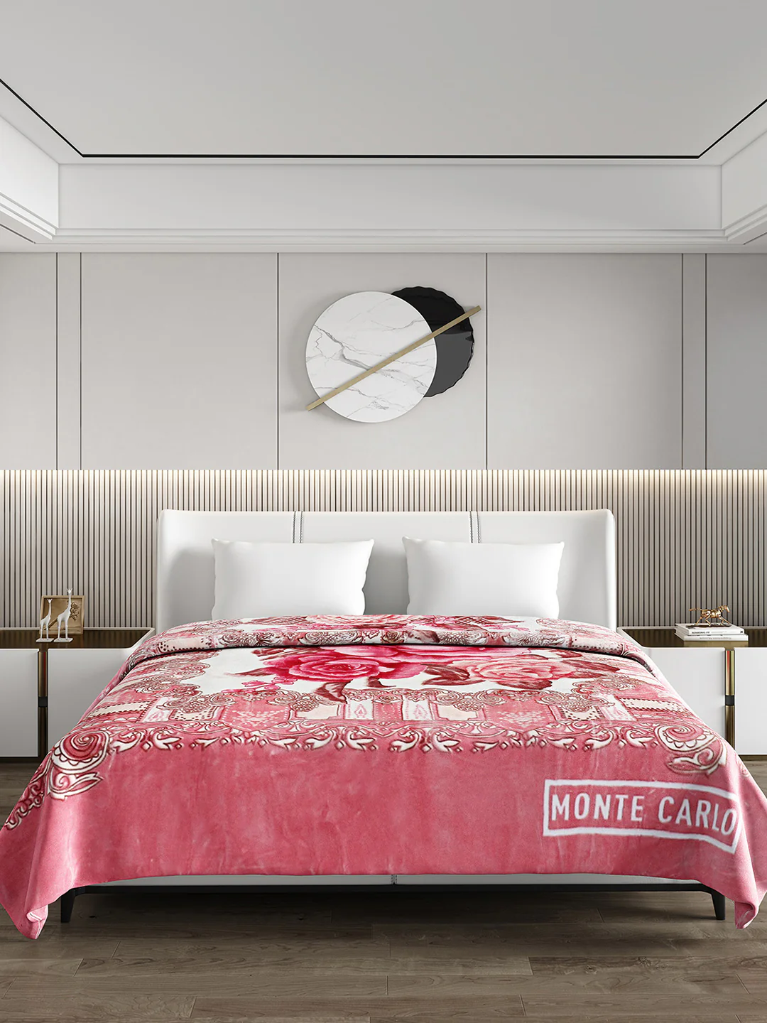 Printed Double Bed Blanket for Heavy Winter -2 Ply - Image 2