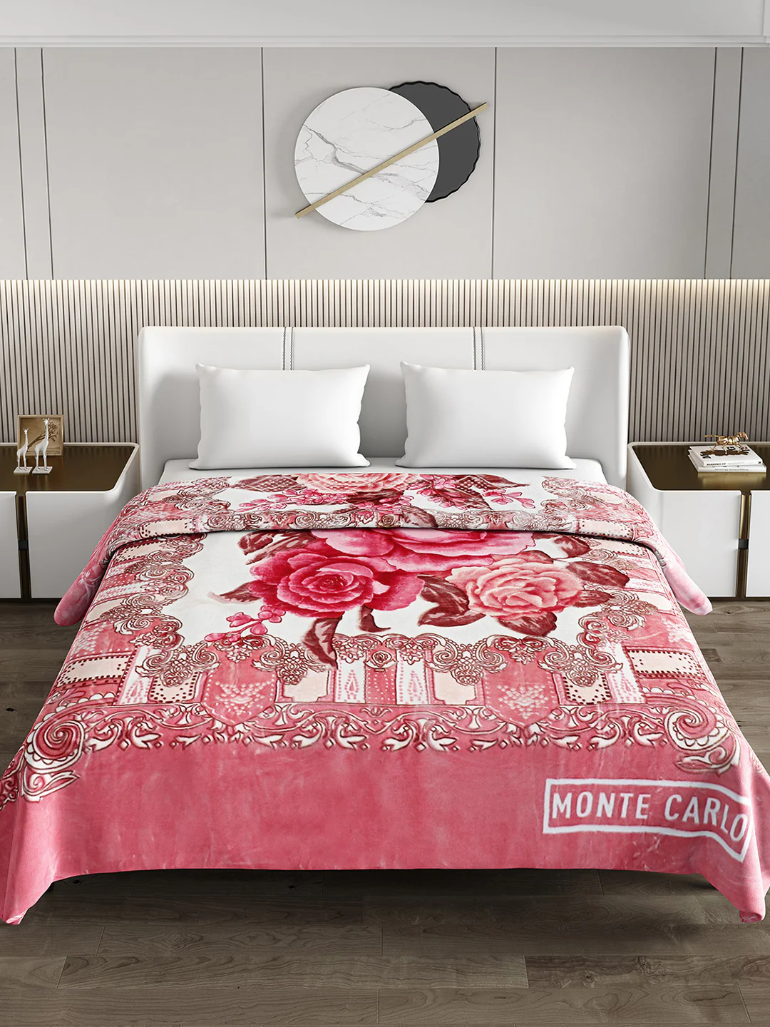 Printed Double Bed Blanket for Heavy Winter -2 Ply - Image 3