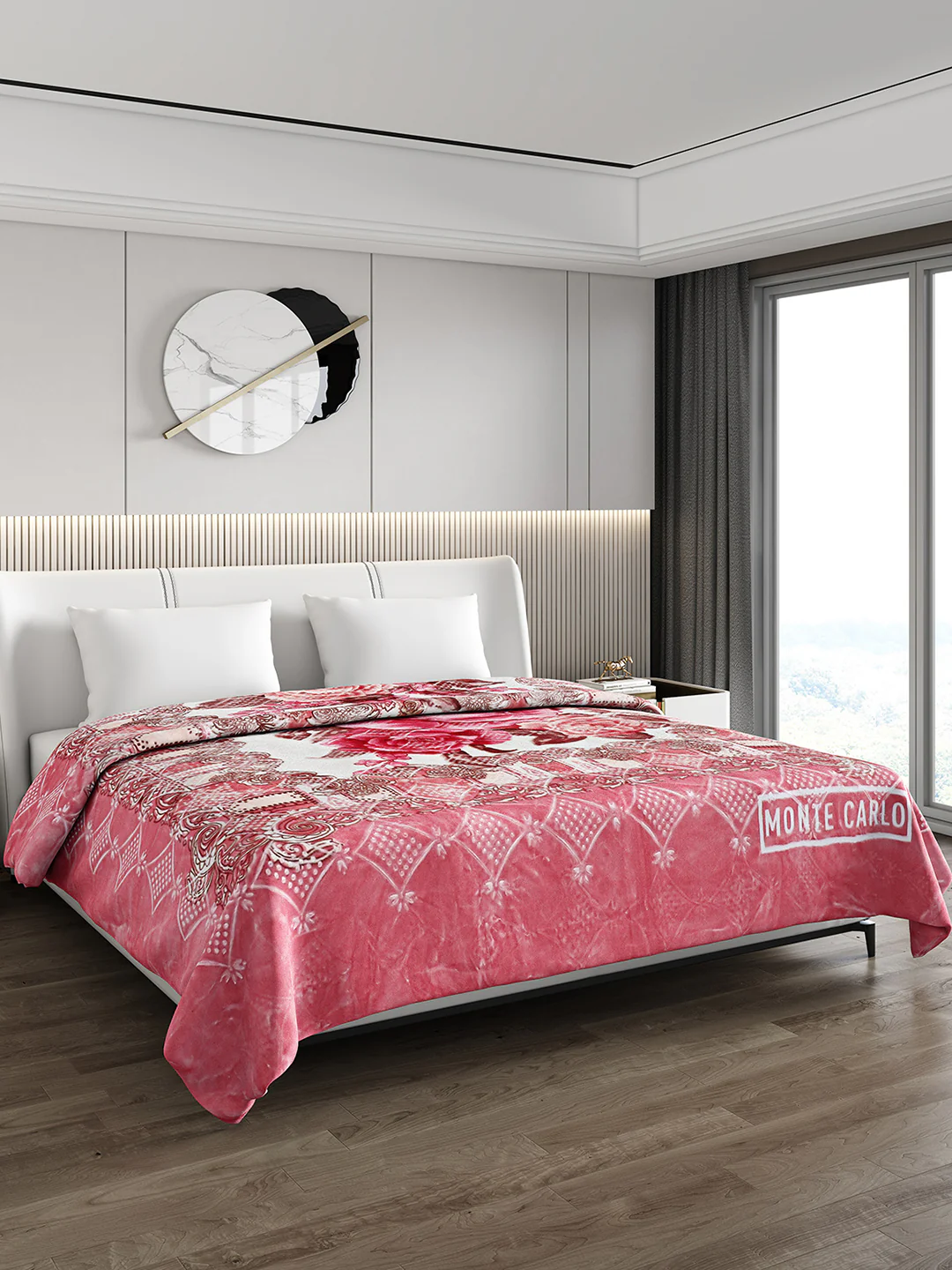 Printed Double Bed Blanket for Heavy Winter -2 Ply - Image 5