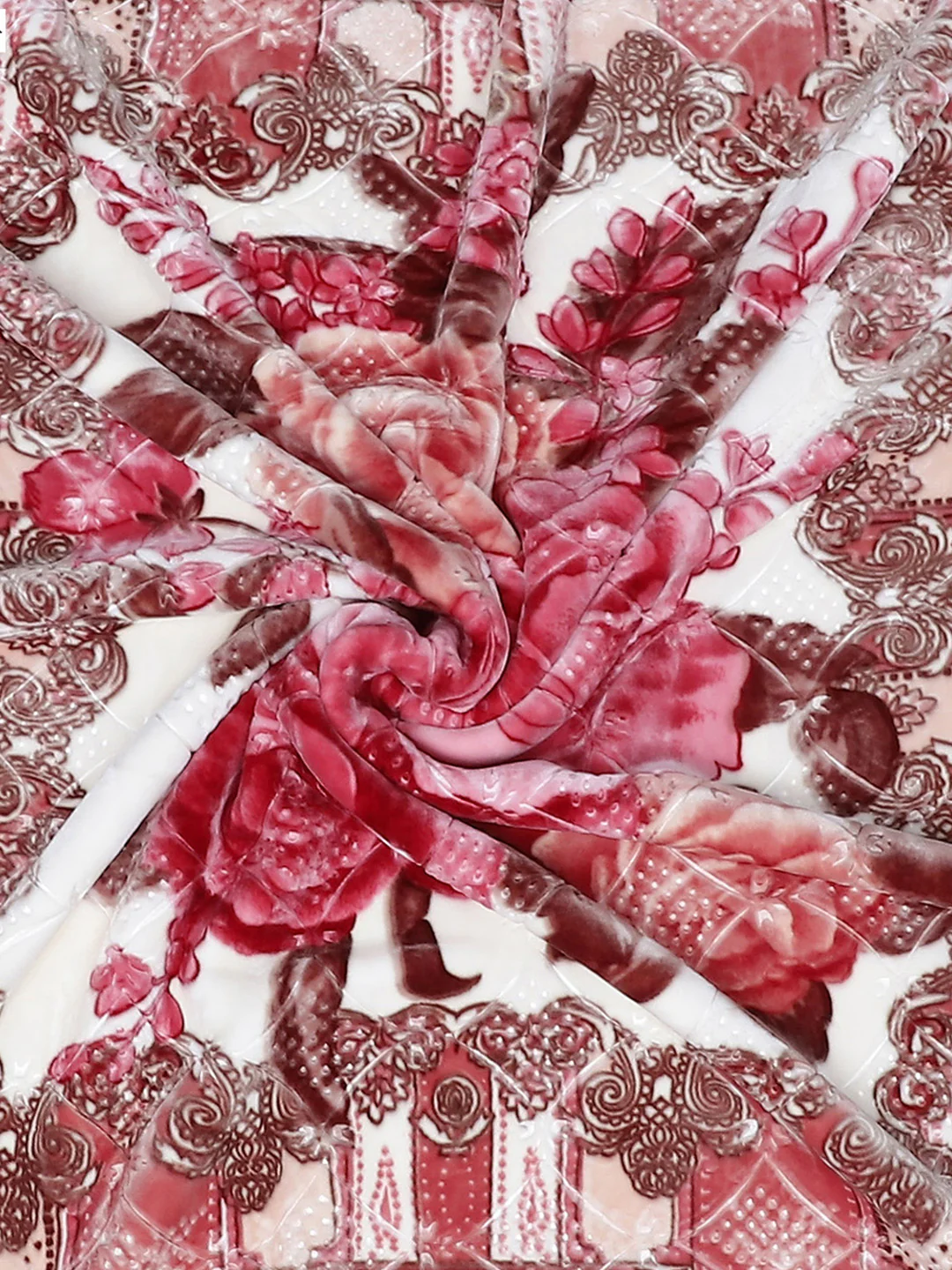 Printed Double Bed Blanket for Heavy Winter -2 Ply - Image 9