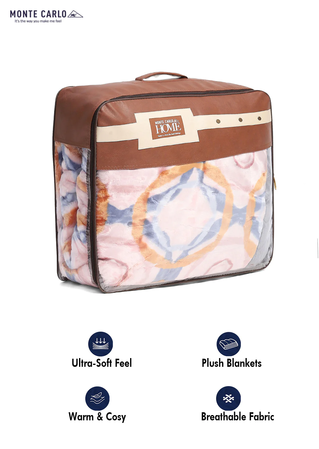 Printed Double Bed Blanket for Heavy Winter -2 Ply - Image 12