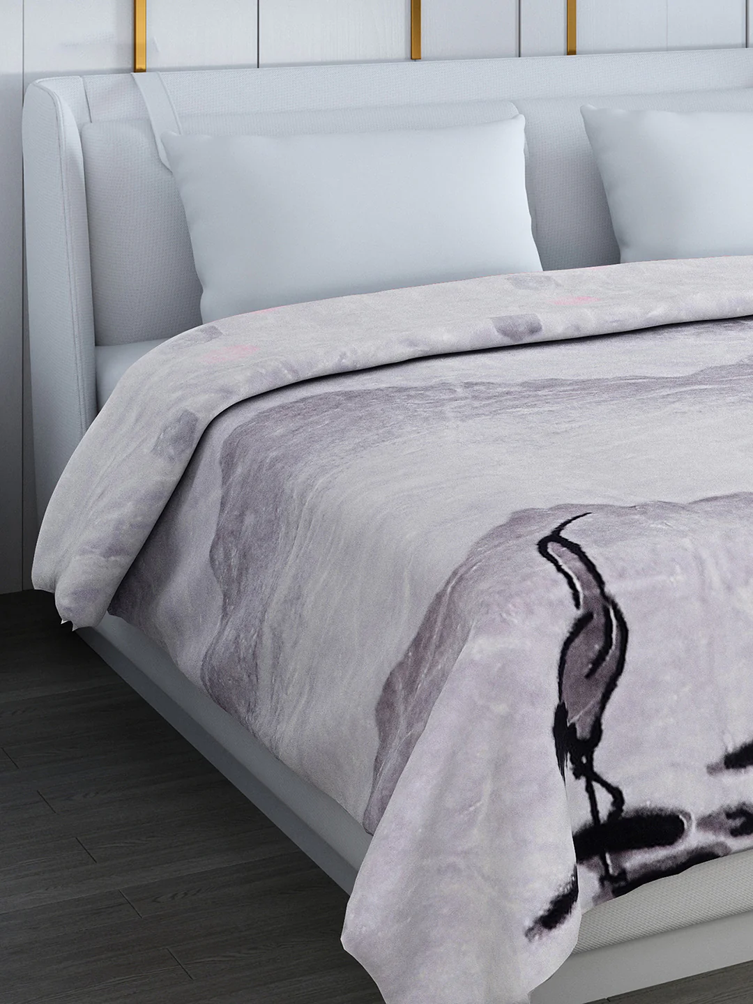 Printed Double Bed Blanket for Heavy Winter -2 Ply - Image 6