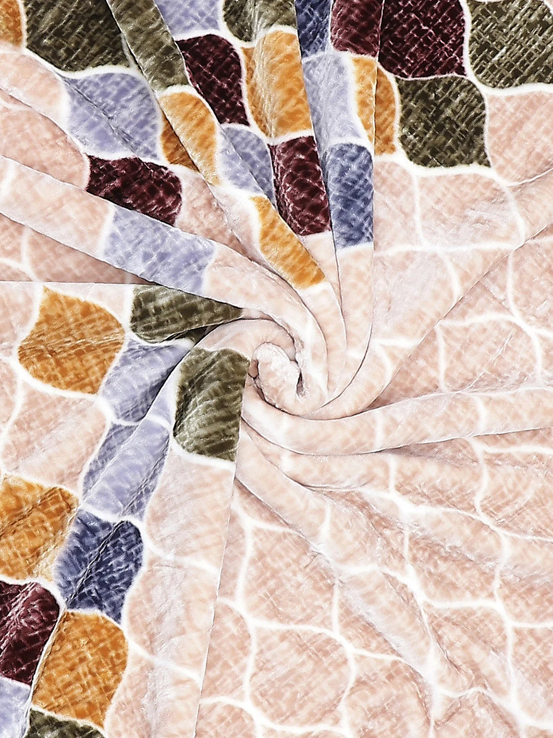 Printed Double Bed Blanket for Heavy Winter -2 Ply - Image 9