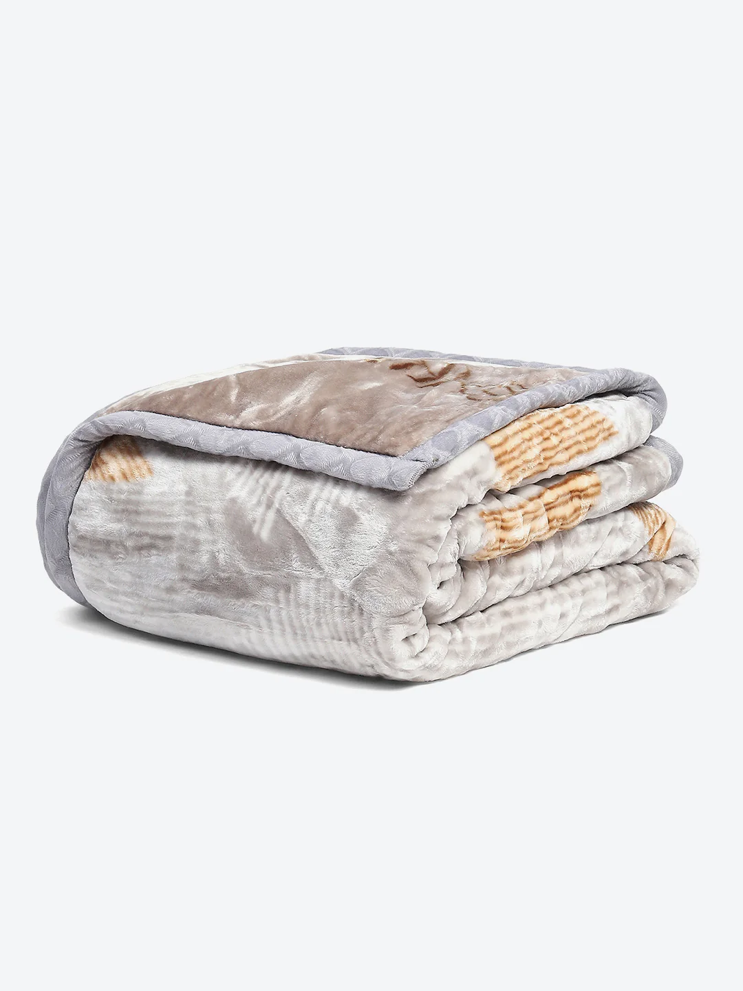 Printed Double Bed Blanket for Heavy Winter -2 Ply - Image 7