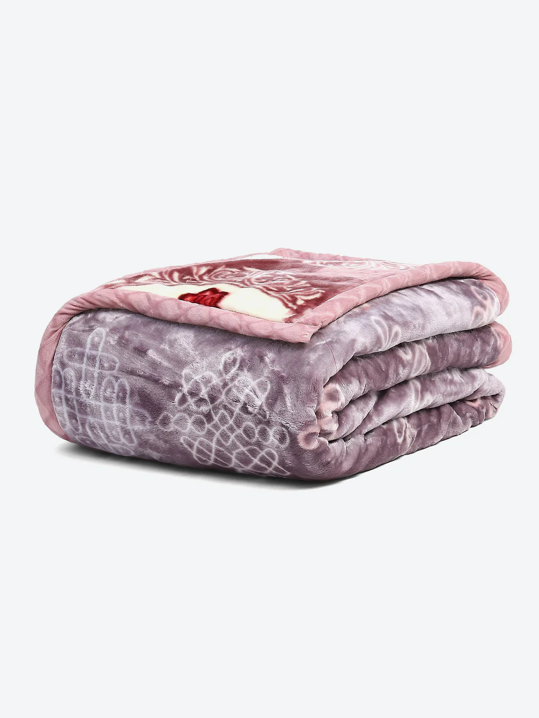 Printed Double Bed Blanket for Heavy Winter -2 Ply - Image 7