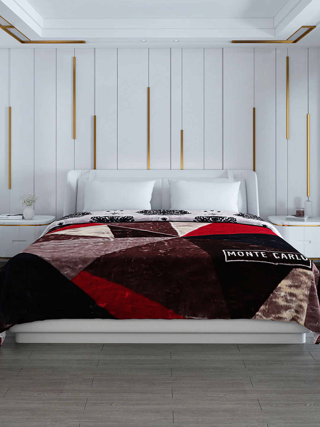 Printed Double Bed Blanket for Heavy Winter -2 Ply - Image 2