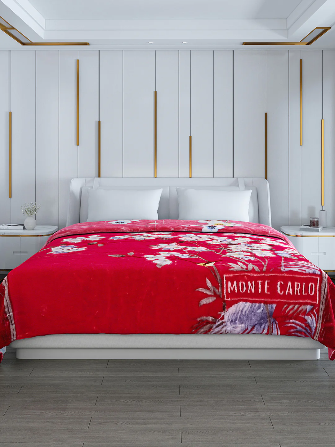 Printed Double Bed Blanket for Heavy Winter -2 Ply - Image 2
