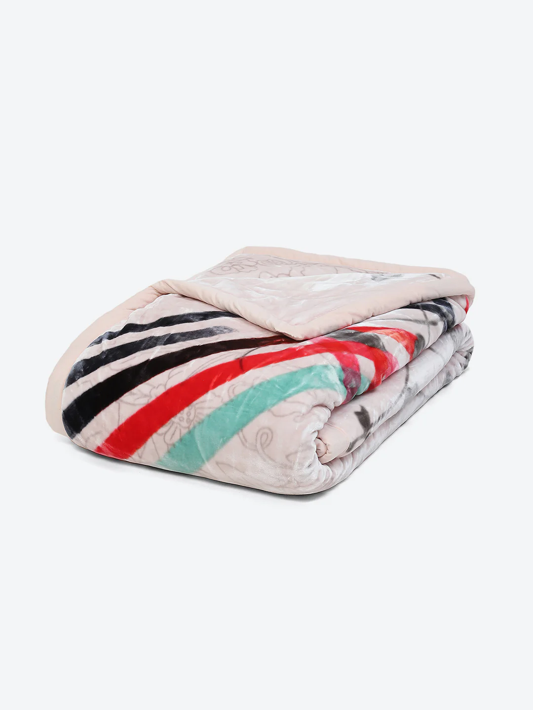 Printed Double Bed Blanket for Heavy Winter -3 Ply - Image 5