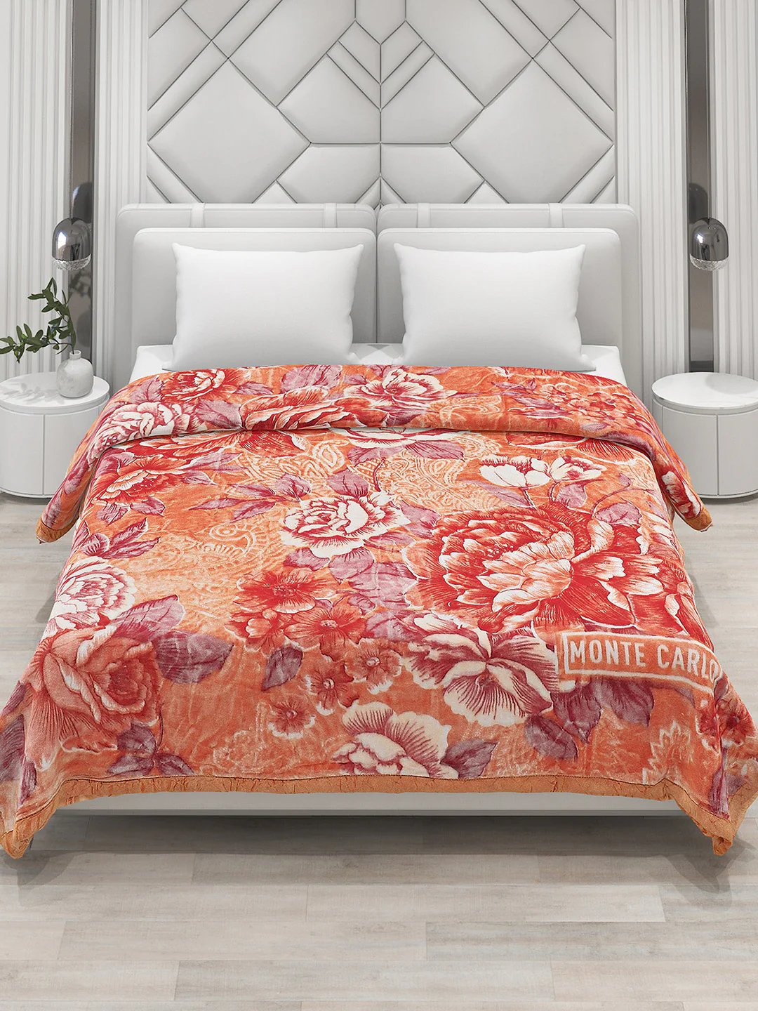 Printed Double Bed Blanket for Heavy Winter -3 Ply - Image 2