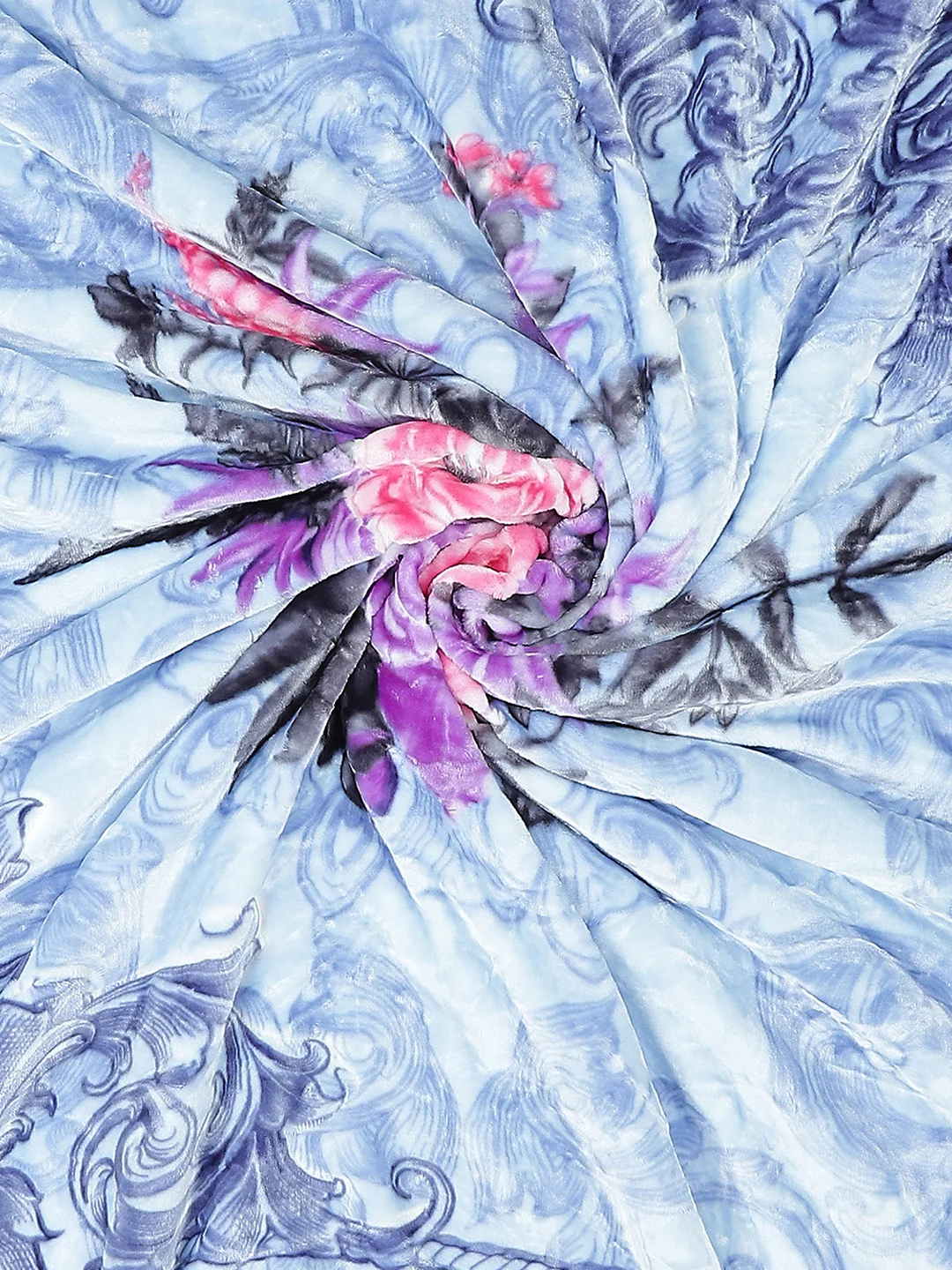 Printed Double Bed Blanket for Heavy Winter -3 Ply - Image 7