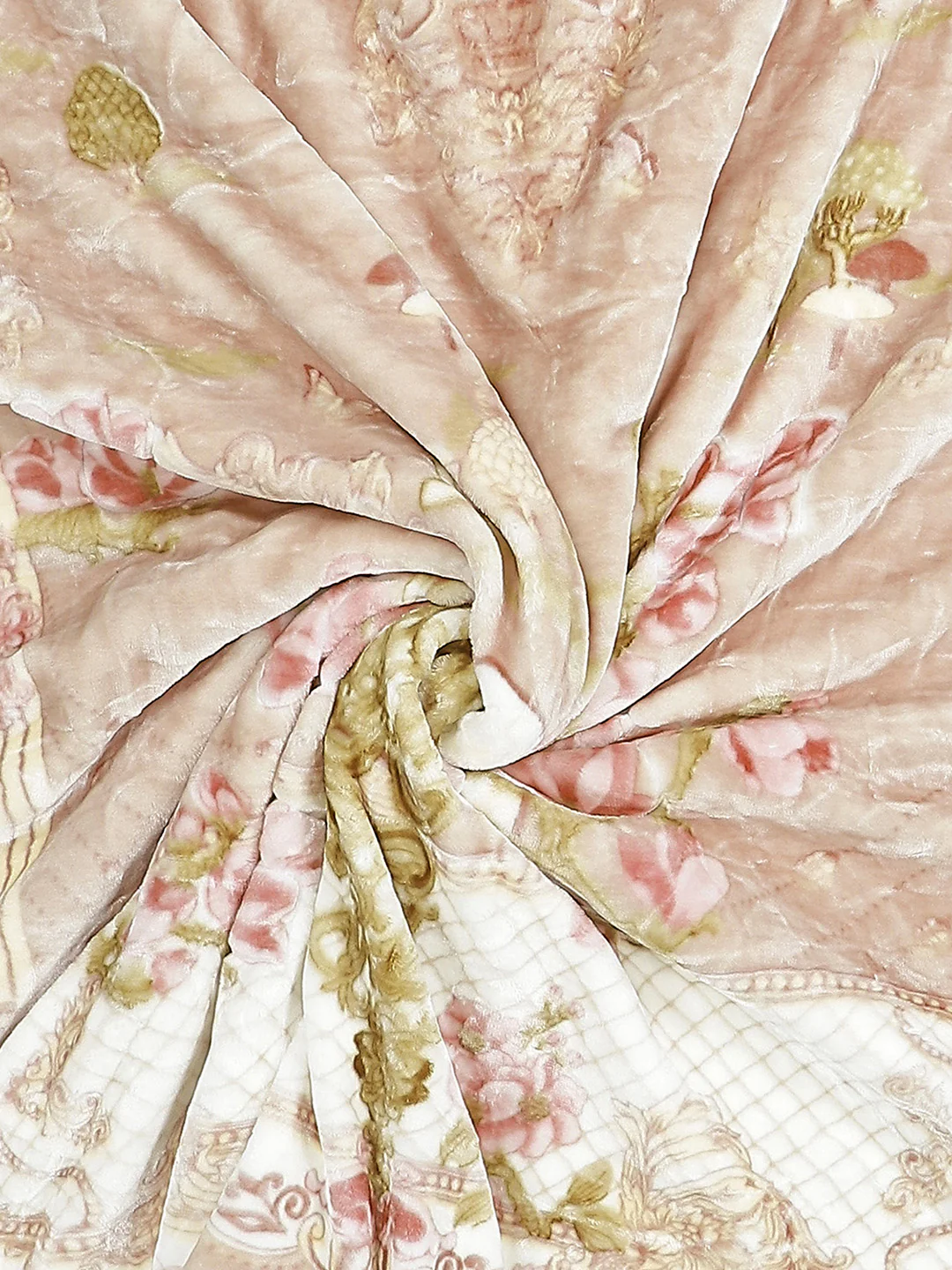 Printed Double Bed Blanket for Heavy Winter -3 Ply - Image 7