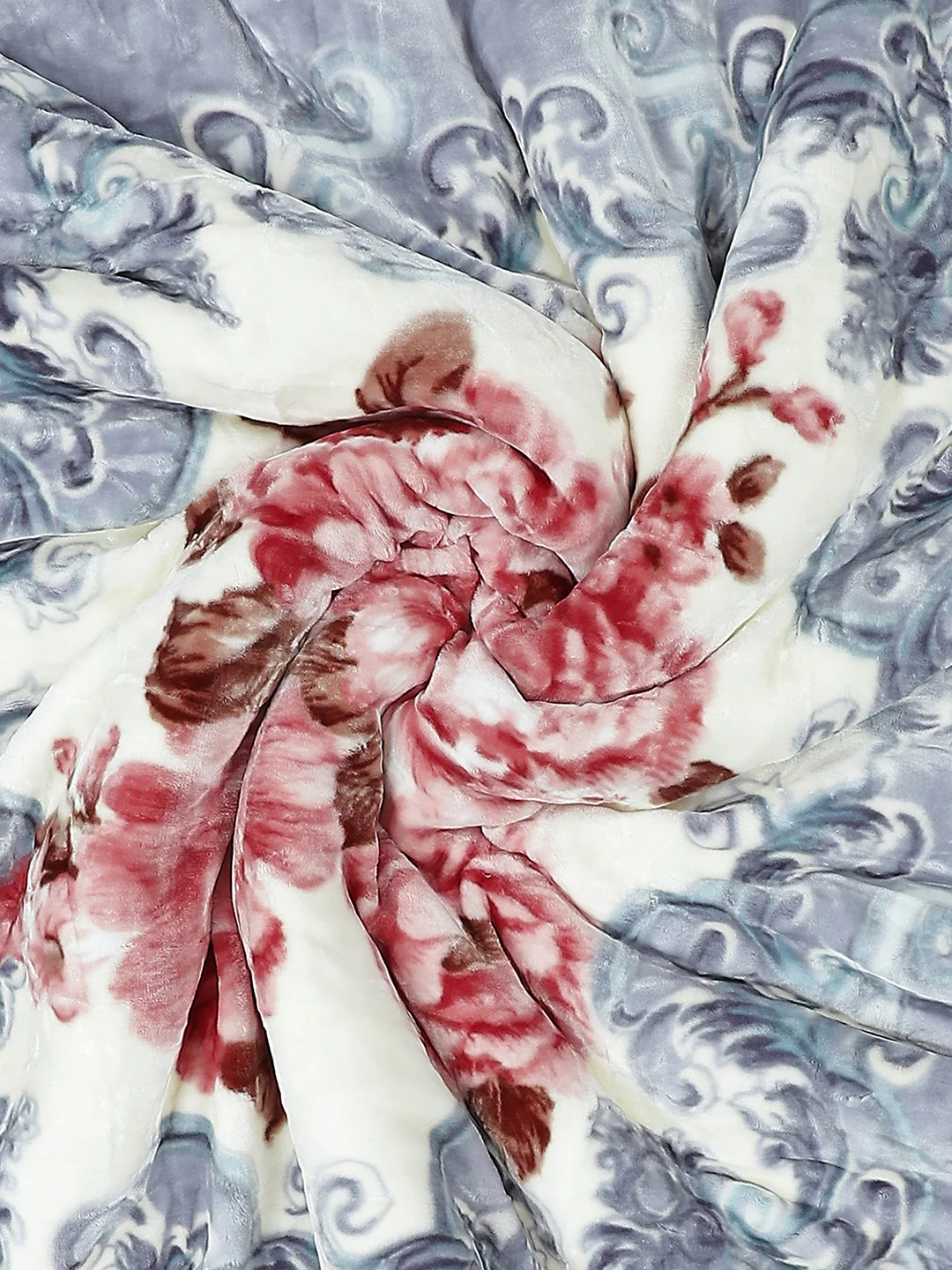 Printed Double Bed Blanket for Heavy Winter -3 Ply - Image 7