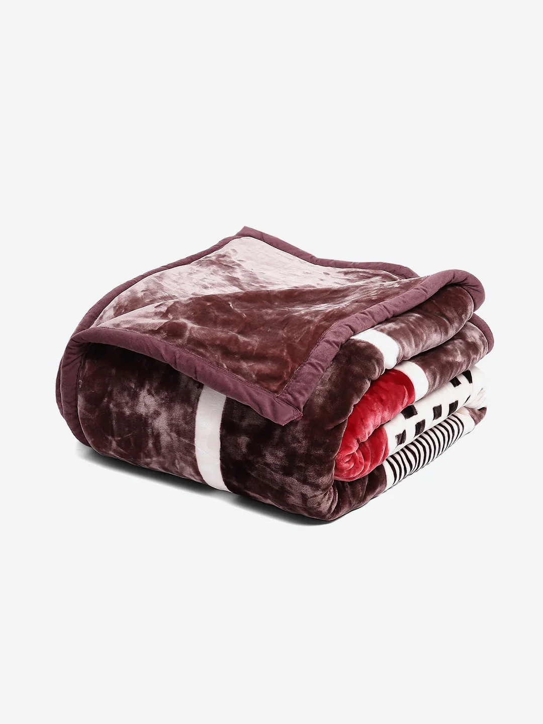 Printed Double Bed Blanket for Heavy Winter -3 Ply - Image 5