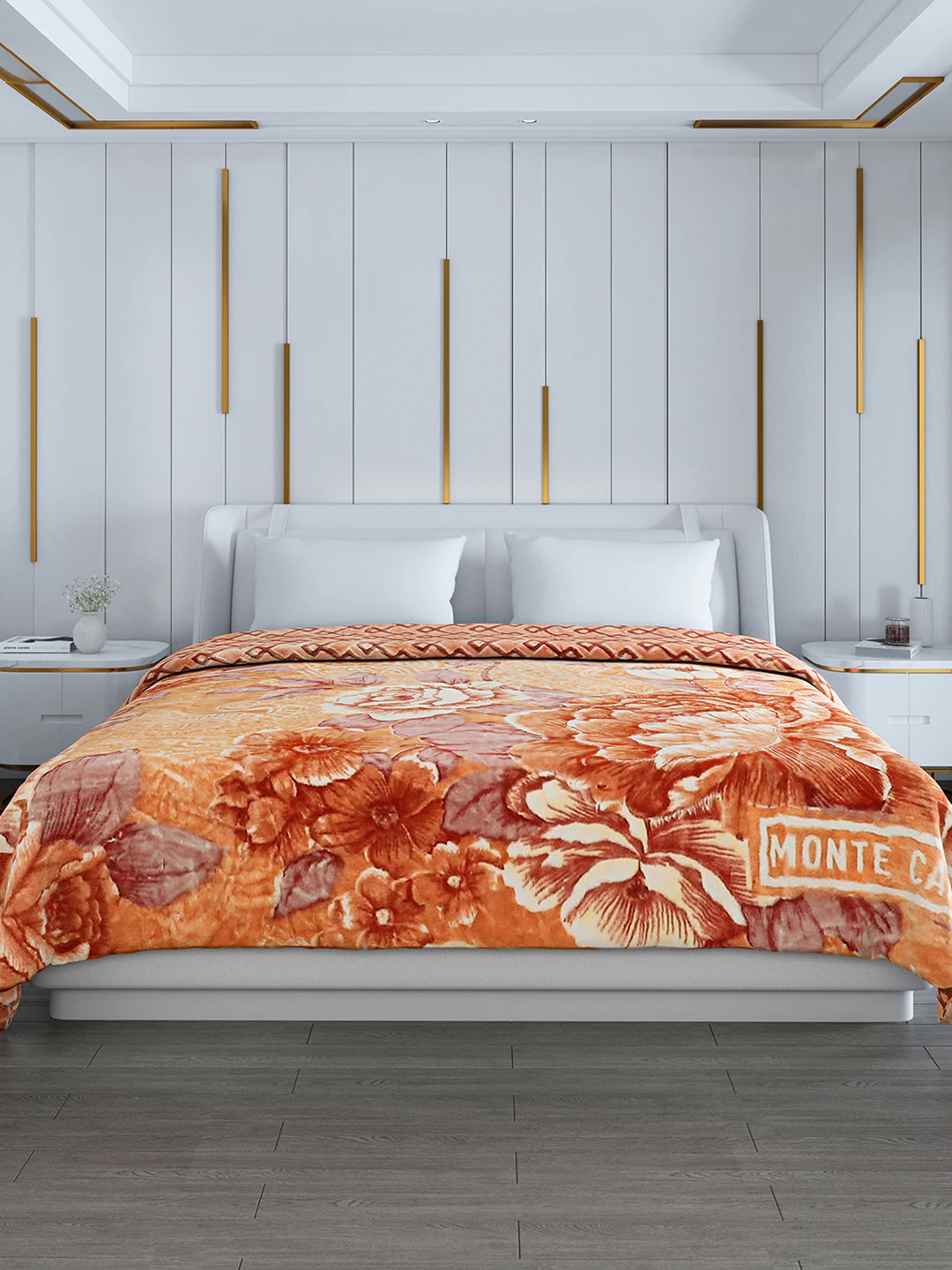 Printed Double Bed Blanket for Heavy Winter -3 Ply - Image 2