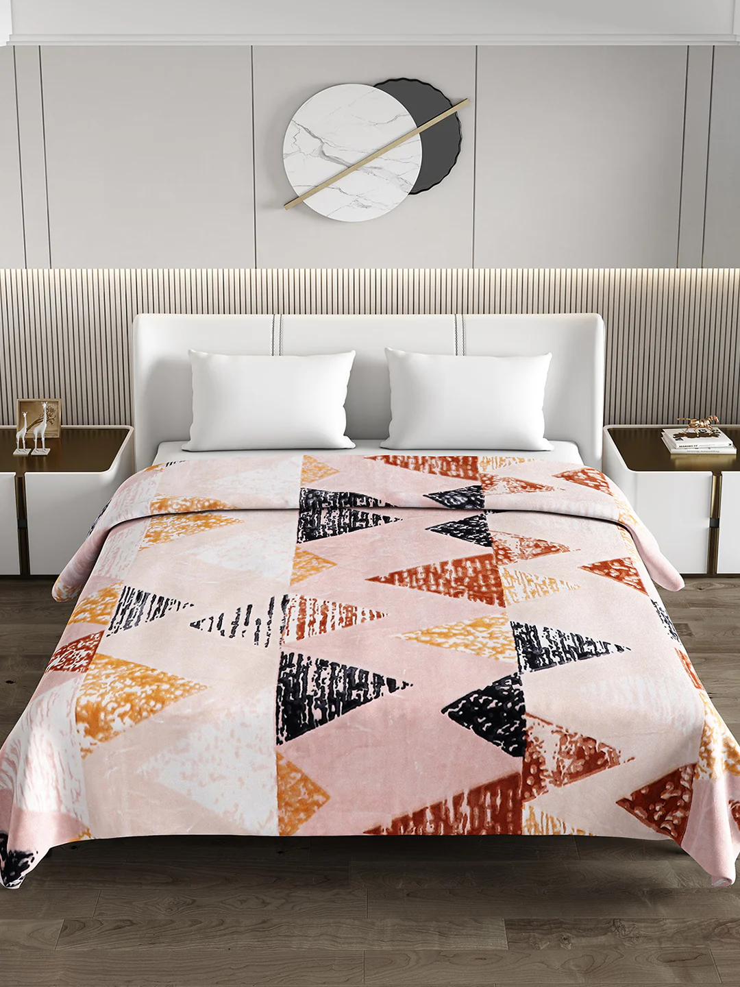Printed Double Bed Blanket for Heavy Winter -3 Ply - Image 3