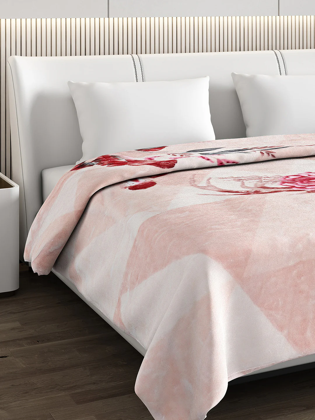 Printed Double Bed Blanket for Heavy Winter -3 Ply - Image 4