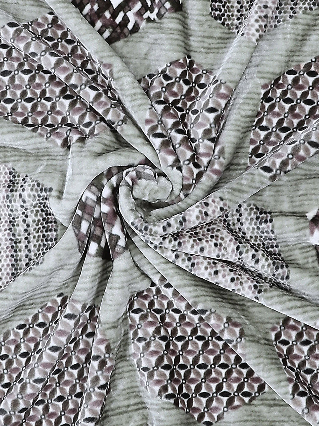 Printed Double Bed Blanket for Mild Winter -1 Ply - Image 7