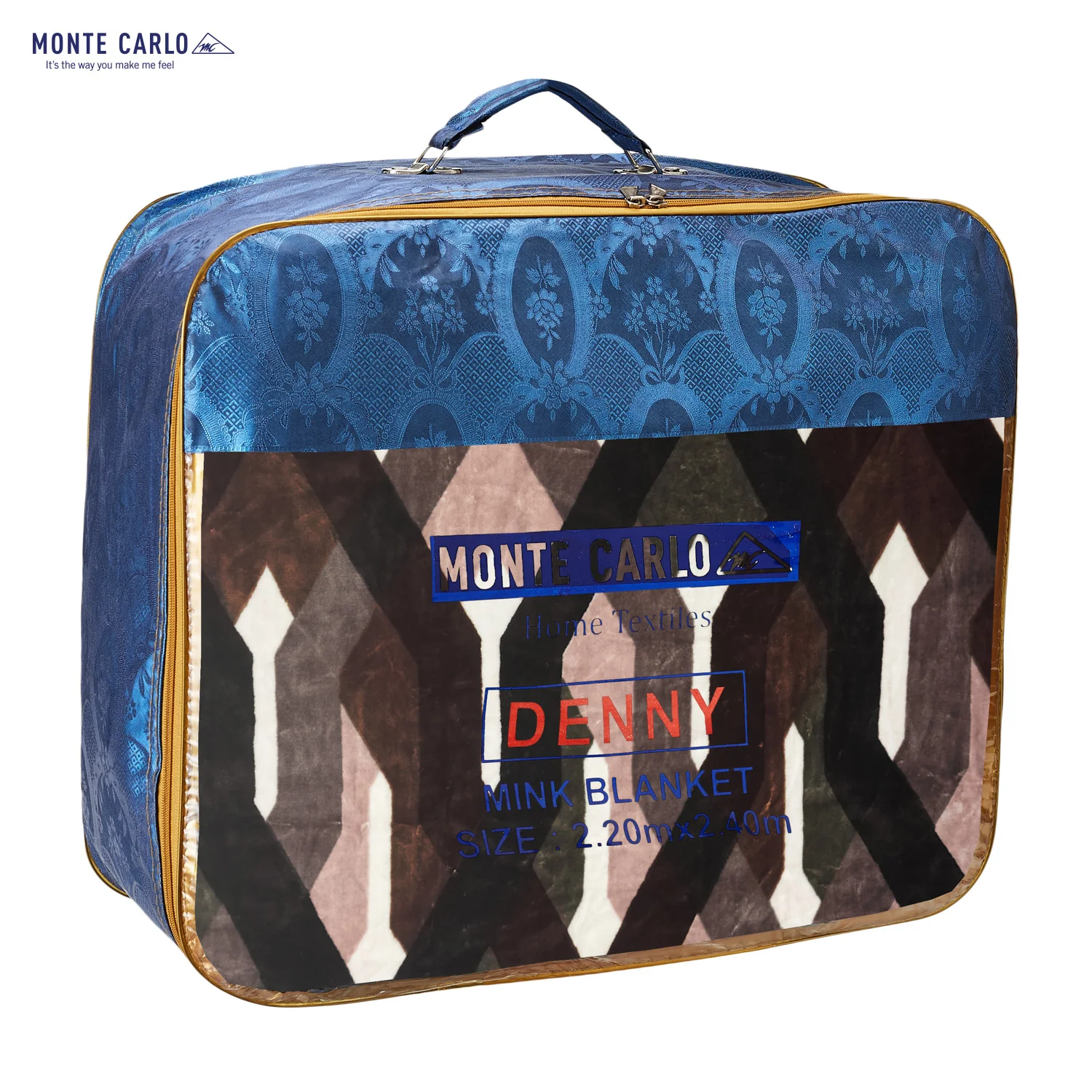 Printed Double Bed Blanket for Mild Winter -1 Ply - Image 7