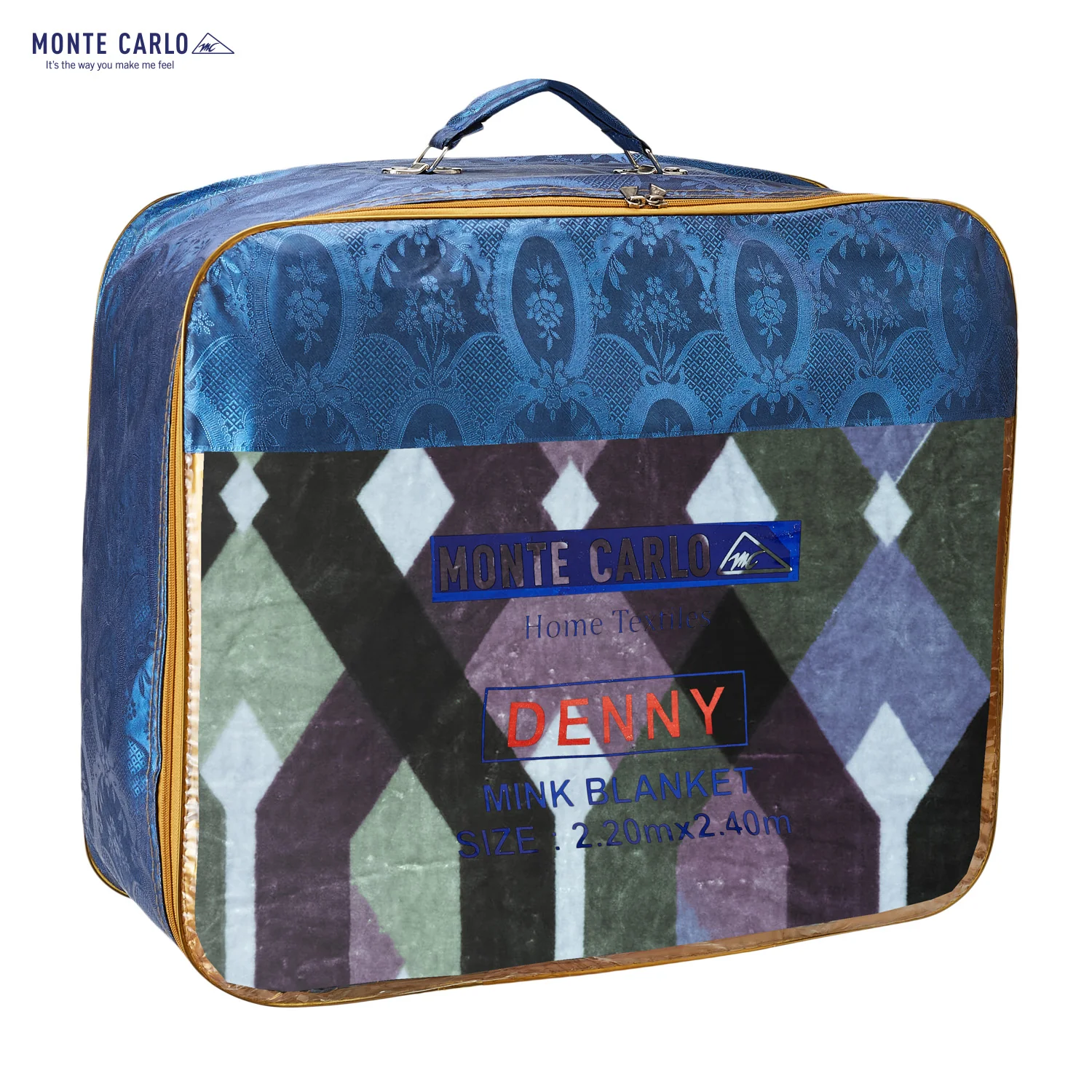 Printed Double Bed Blanket for Mild Winter -1 Ply - Image 7