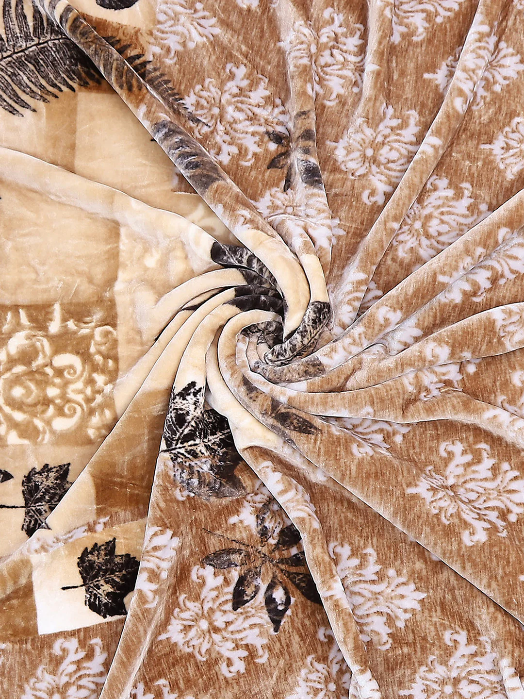 Printed Double Bed Blanket for Mild Winter -1 Ply - Image 7