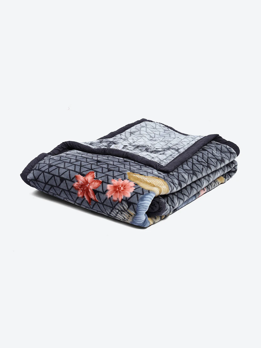 Printed Double Bed Blanket for Mild Winter -1 Ply - Image 5