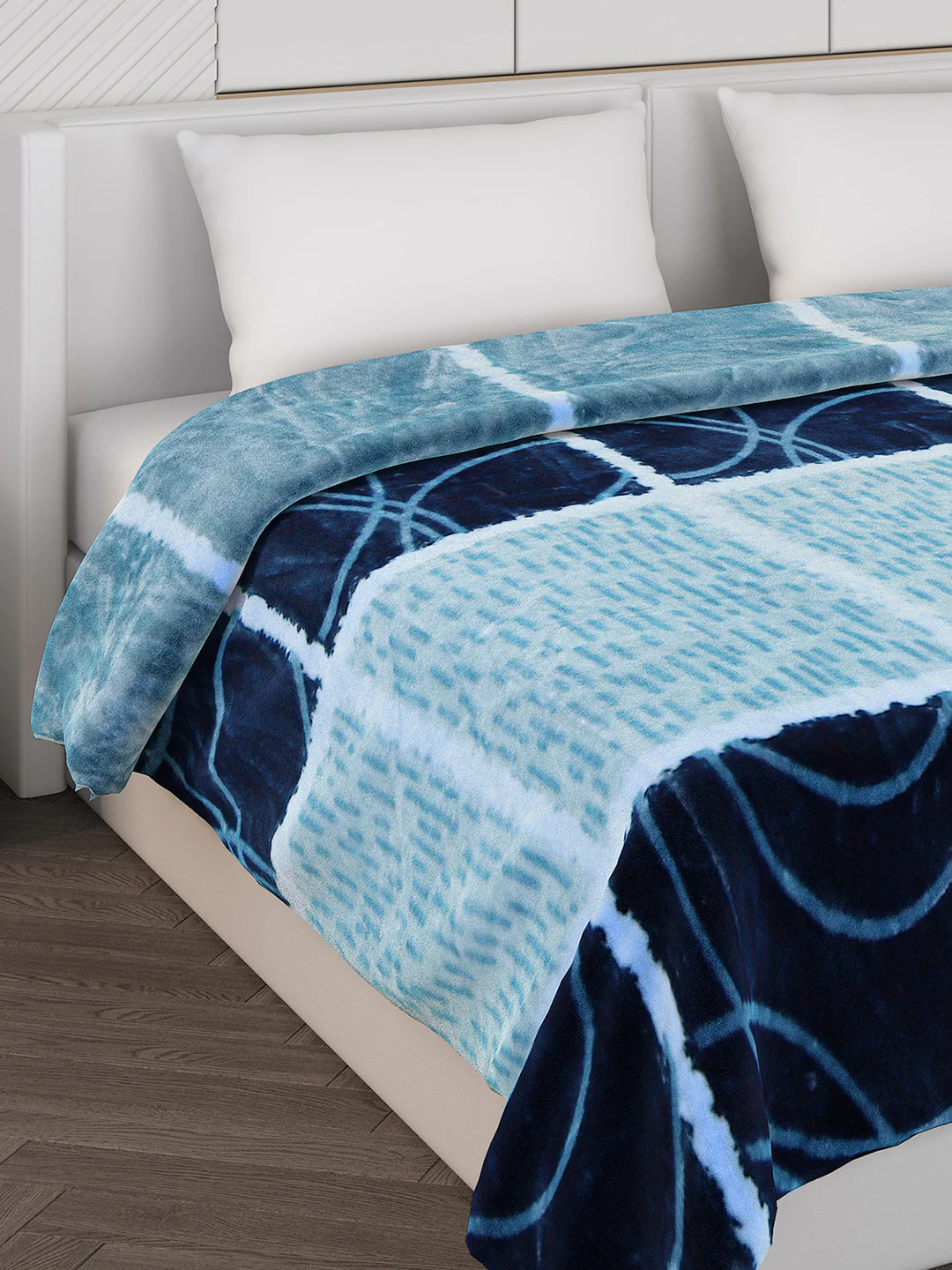 Printed Double Bed Blanket for Mild Winter -1 Ply - Image 4