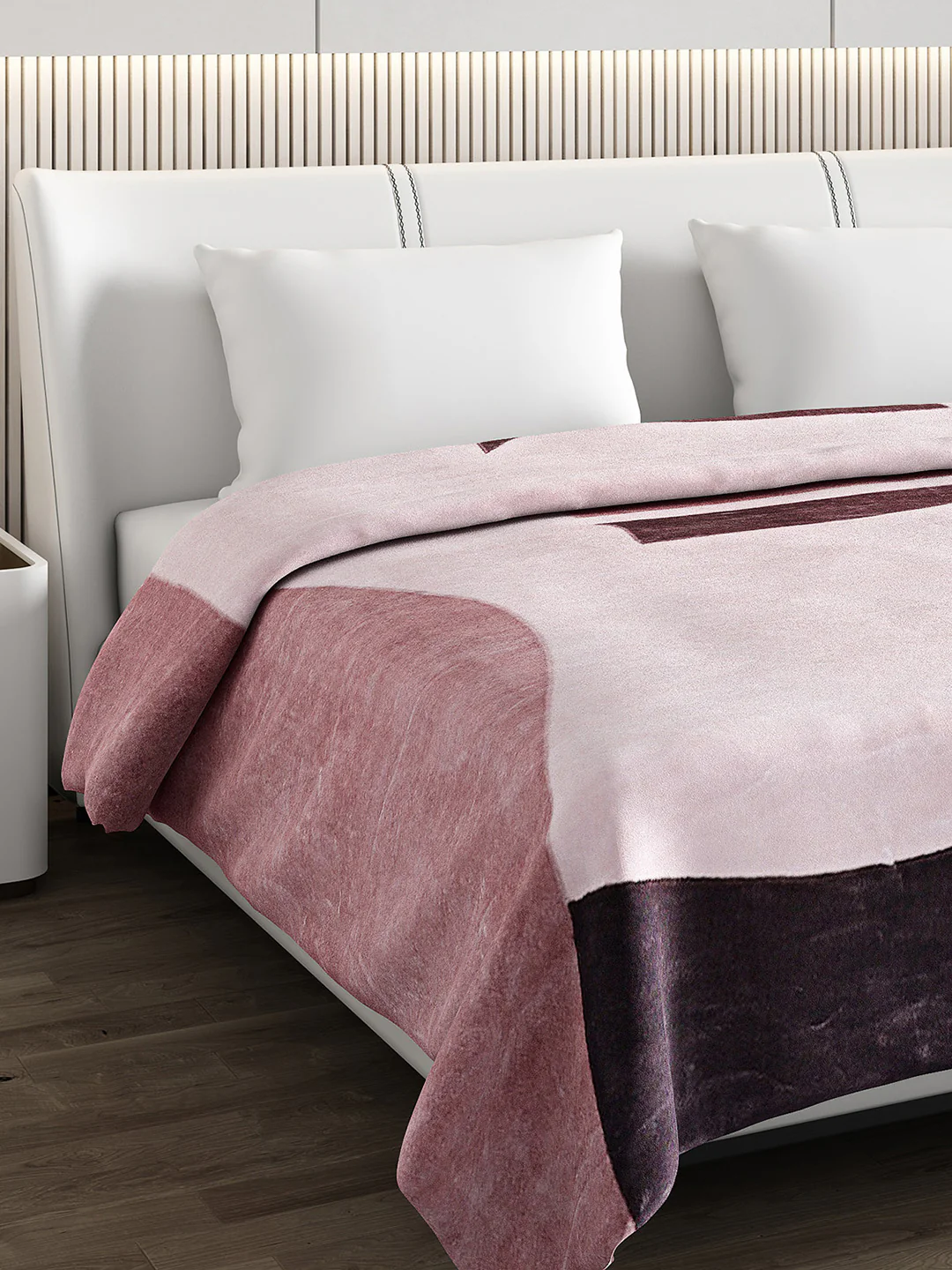 Printed Double Bed Blanket for Mild Winter -1 Ply - Image 4