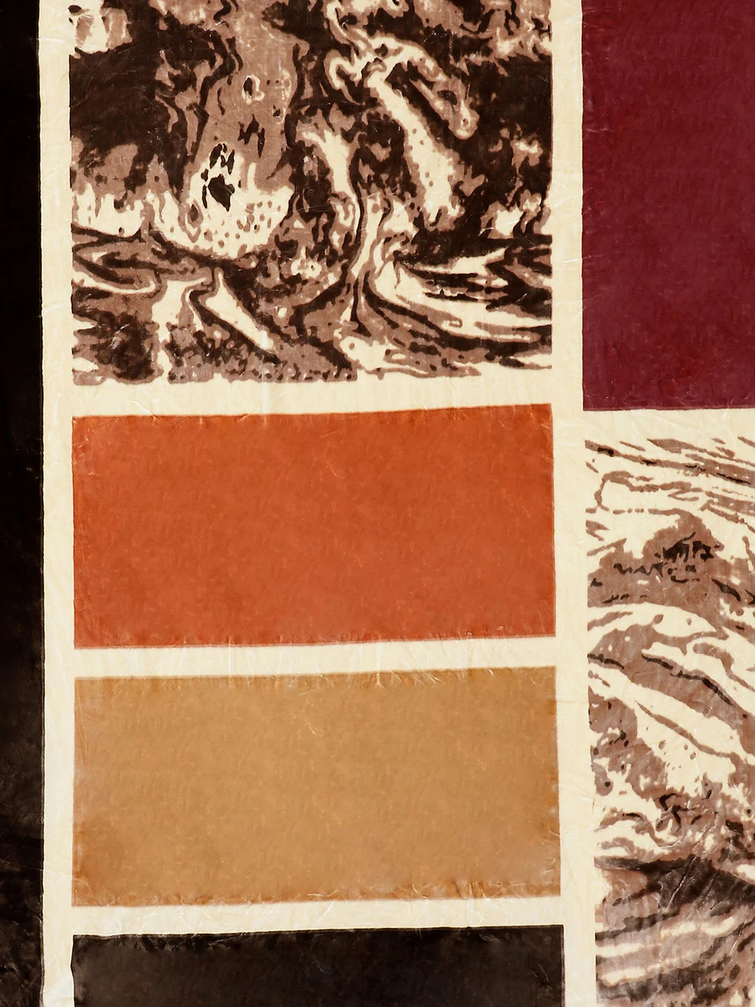 Printed Double Bed Blanket for Mild Winter -2 Ply - Image 6
