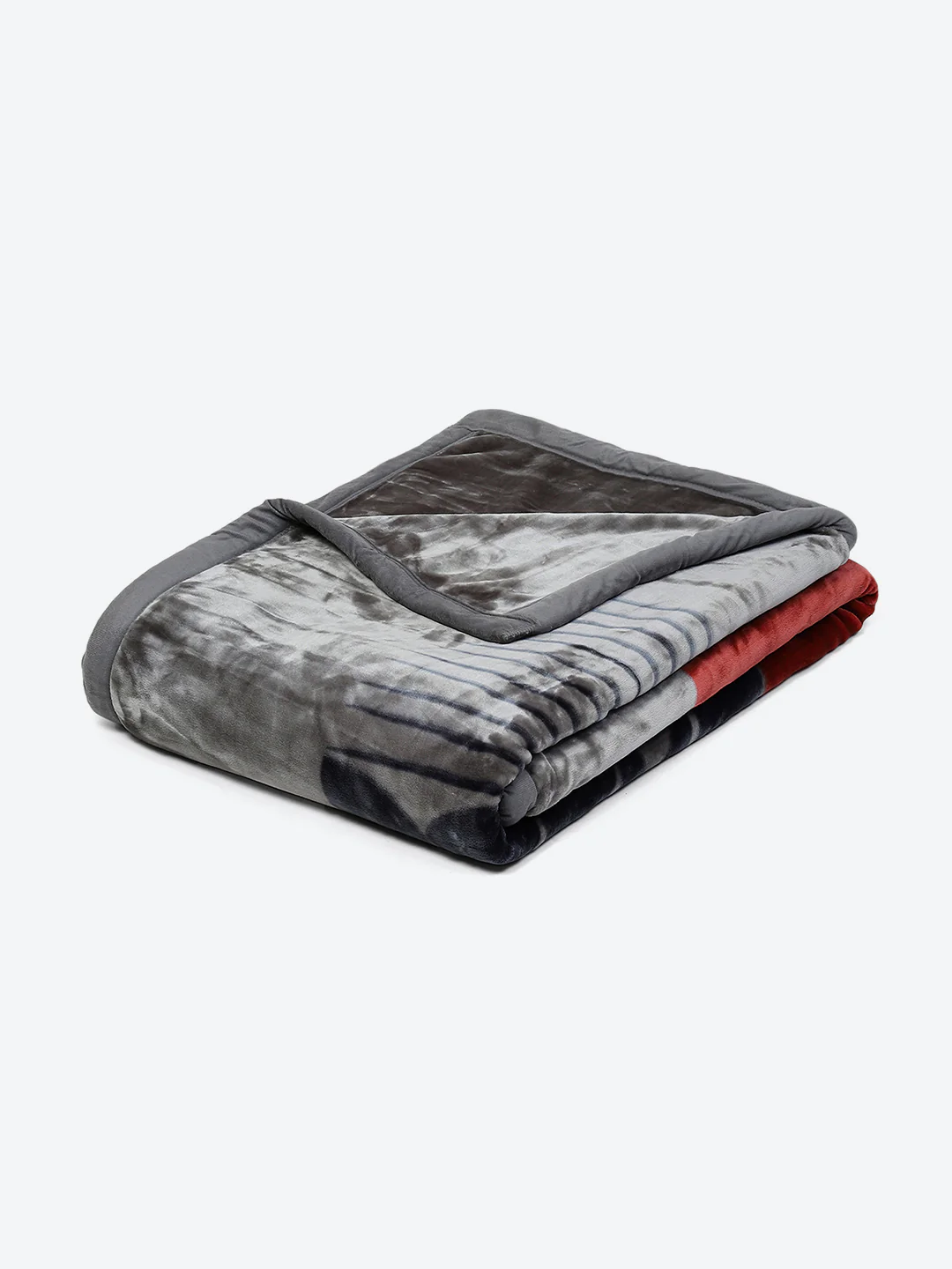 Printed Double Bed Blanket for Mild Winter -2 Ply - Image 5