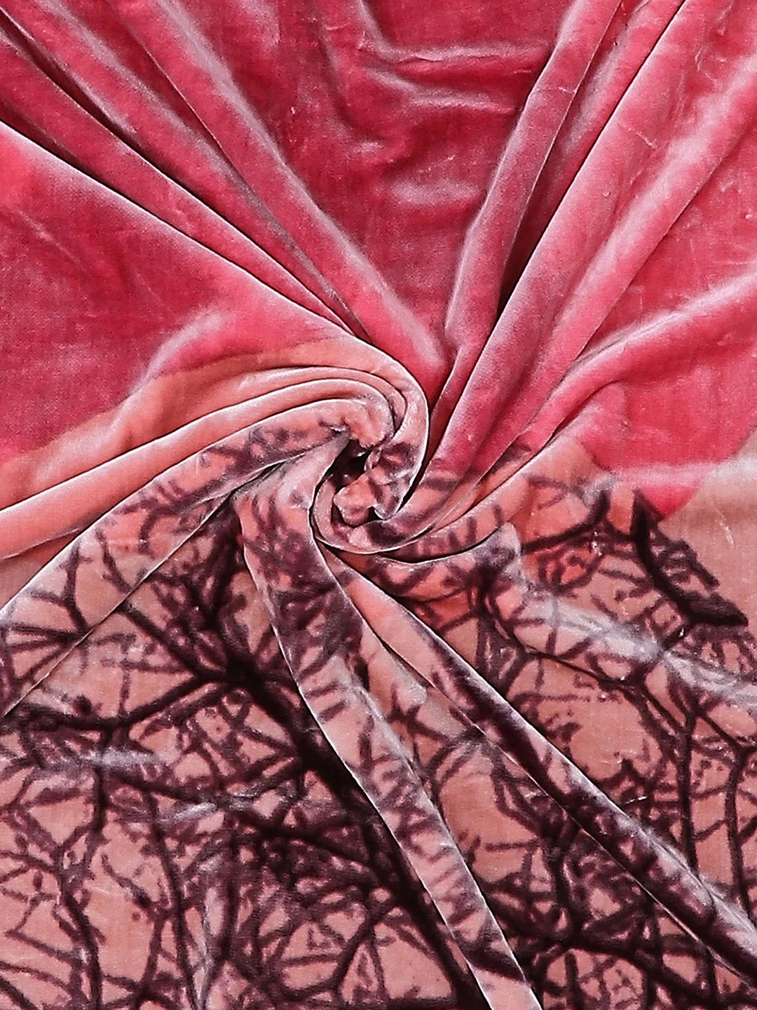 Printed Double Bed Blanket for Mild Winter -2 Ply - Image 7