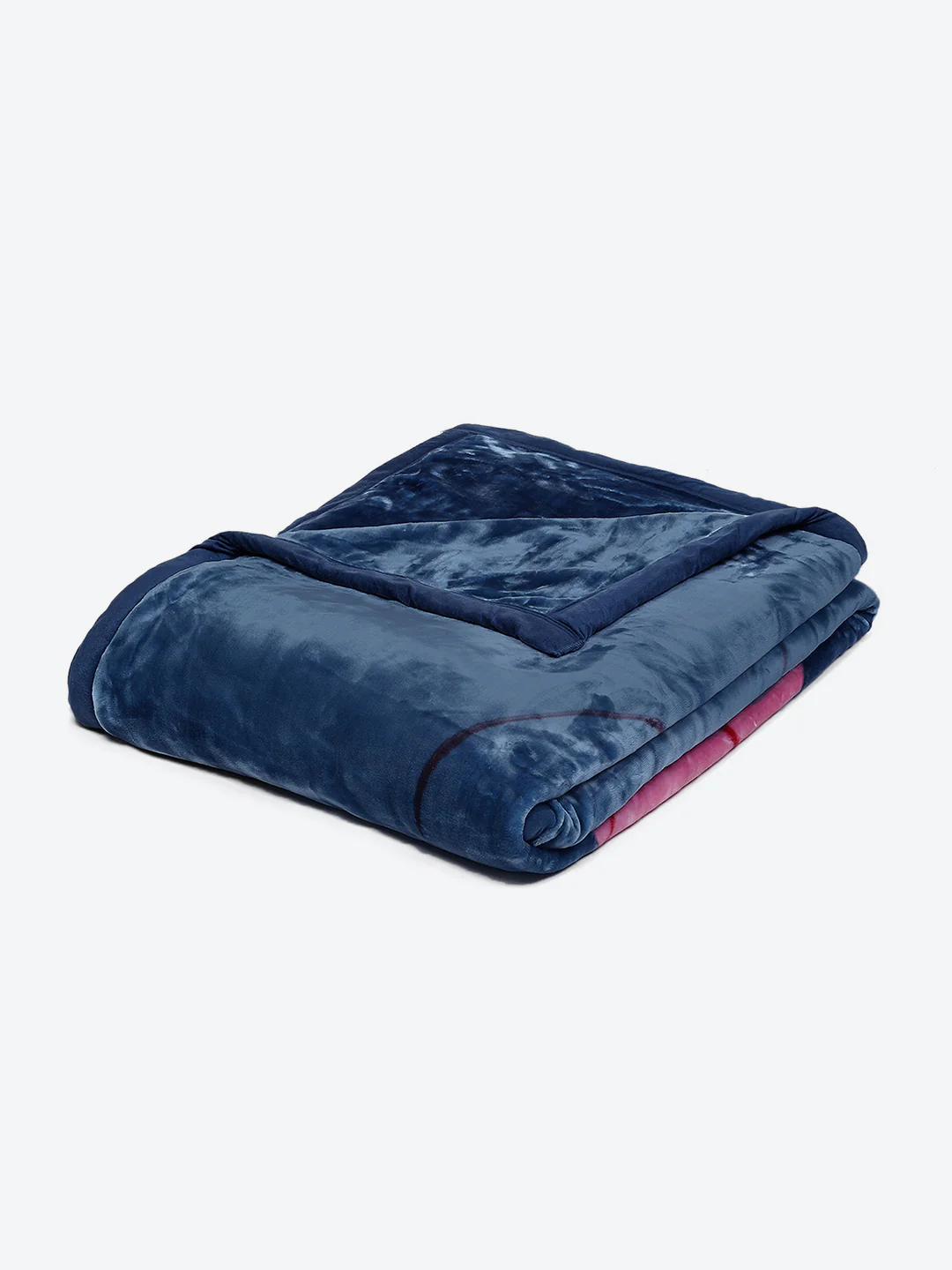 Printed Double Bed Blanket for Mild Winter -2 Ply - Image 5
