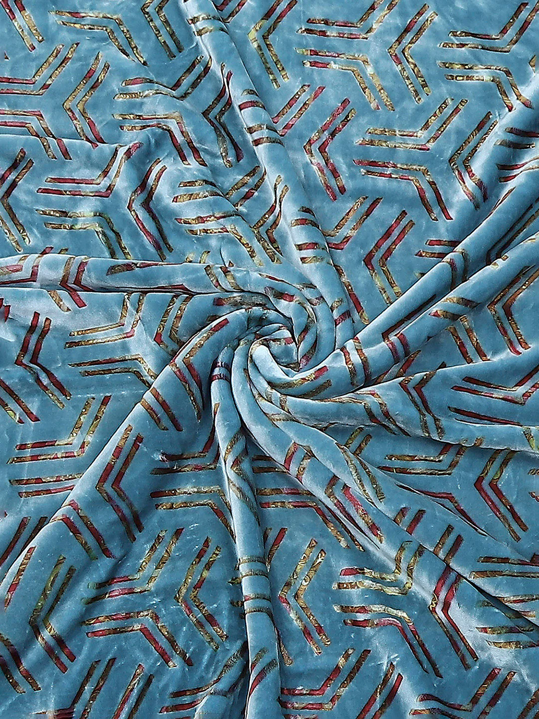 Printed Double Bed Blanket for Mild Winter -2 Ply - Image 9