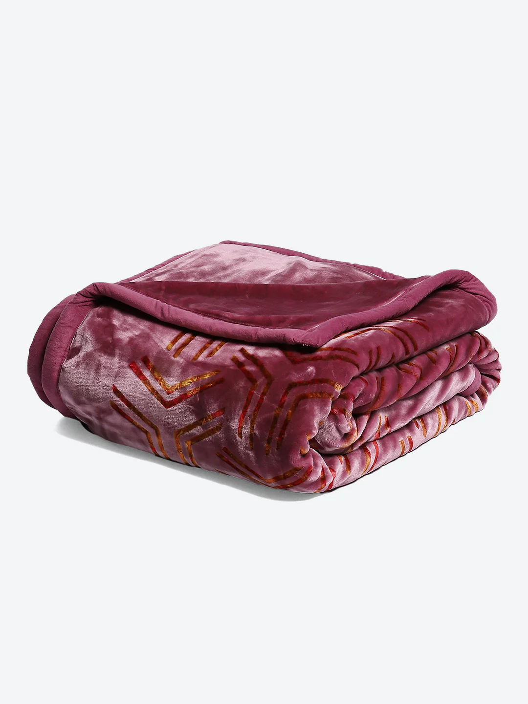 Printed Double Bed Blanket for Mild Winter -2 Ply - Image 7
