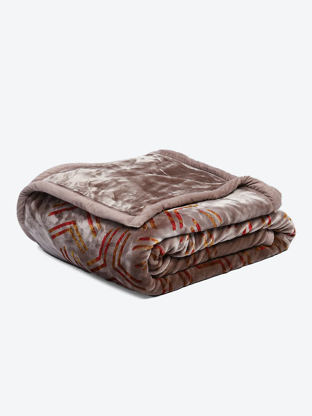 Printed Double Bed Blanket for Mild Winter -2 Ply - Image 7