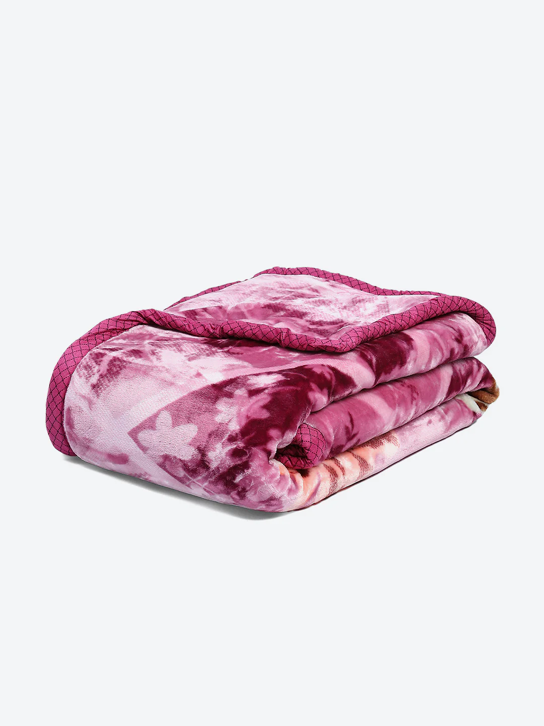 Printed Double Bed Blanket for Mild Winter -2 Ply - Image 5