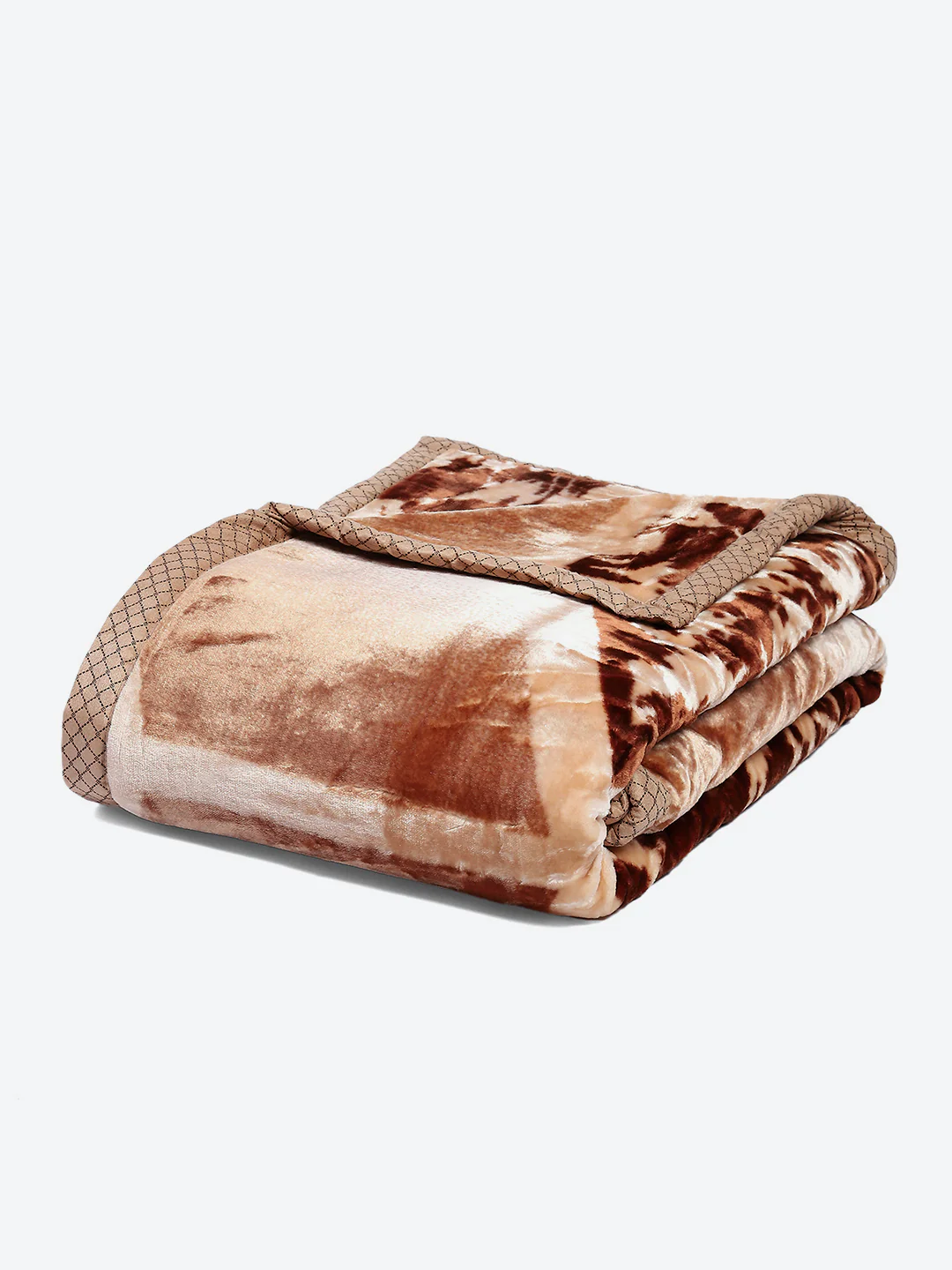 Printed Double Bed Blanket for Mild Winter -2 Ply - Image 5