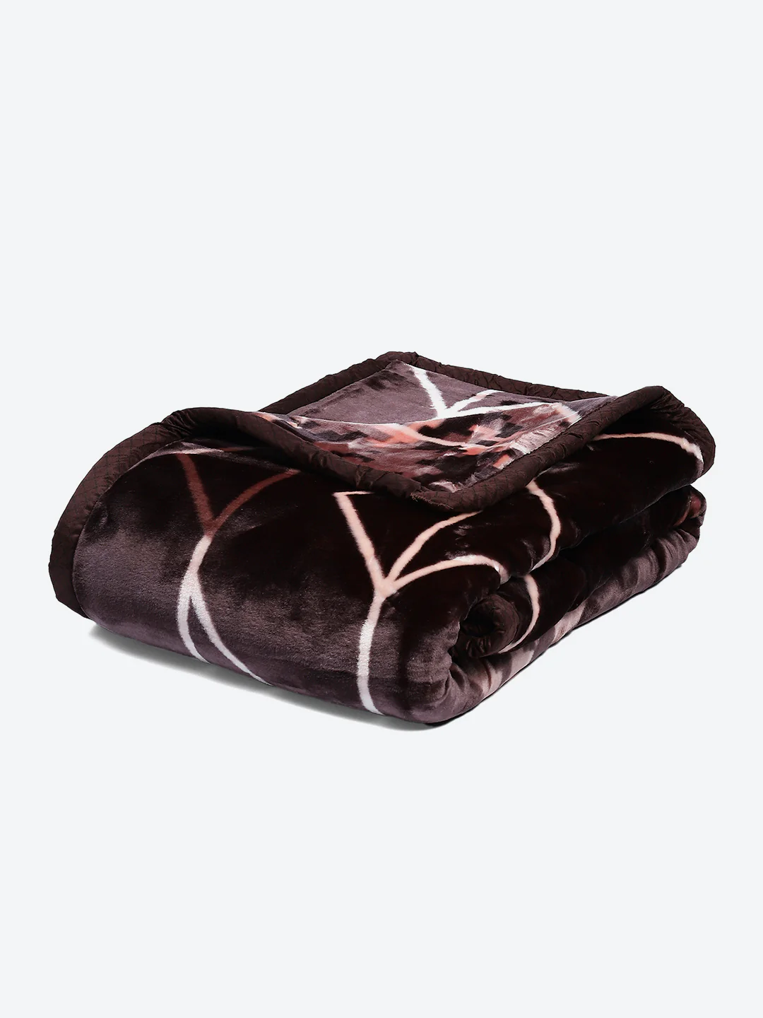 Printed Double Bed Blanket for Mild Winter -2 Ply - Image 5