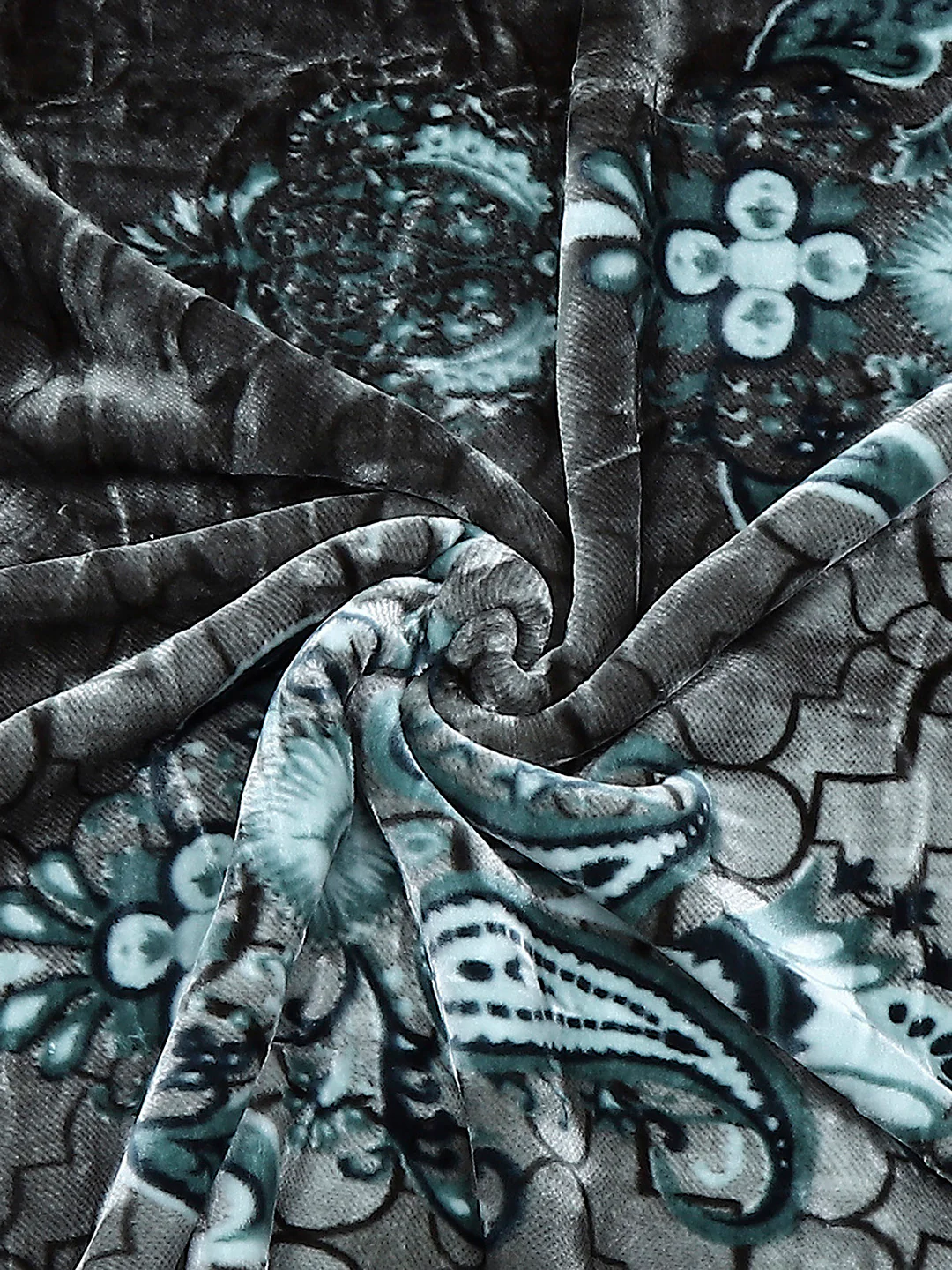 Printed Double Bed Blanket for Mild Winter -2 Ply - Image 7