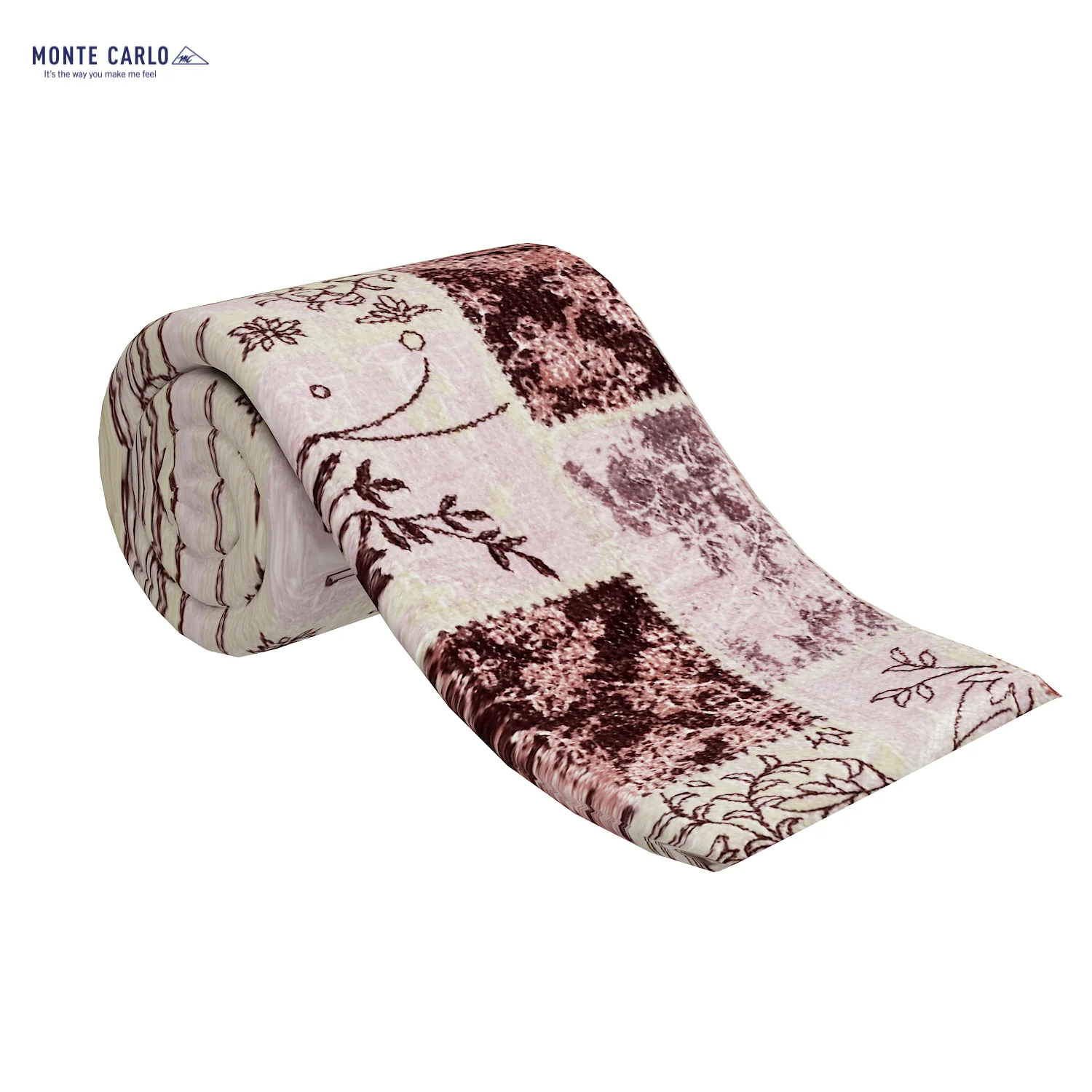 Printed Double Bed Blanket for Mild Winter -2 Ply - Image 4