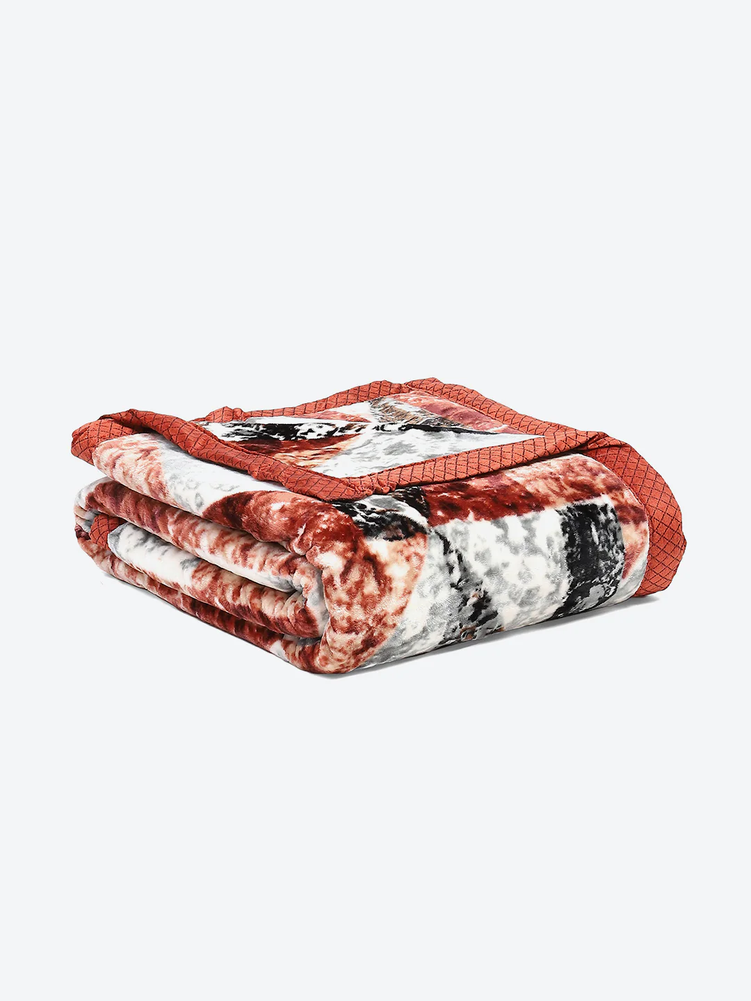 Printed Double Bed Blanket for Mild Winter -2 Ply - Image 5