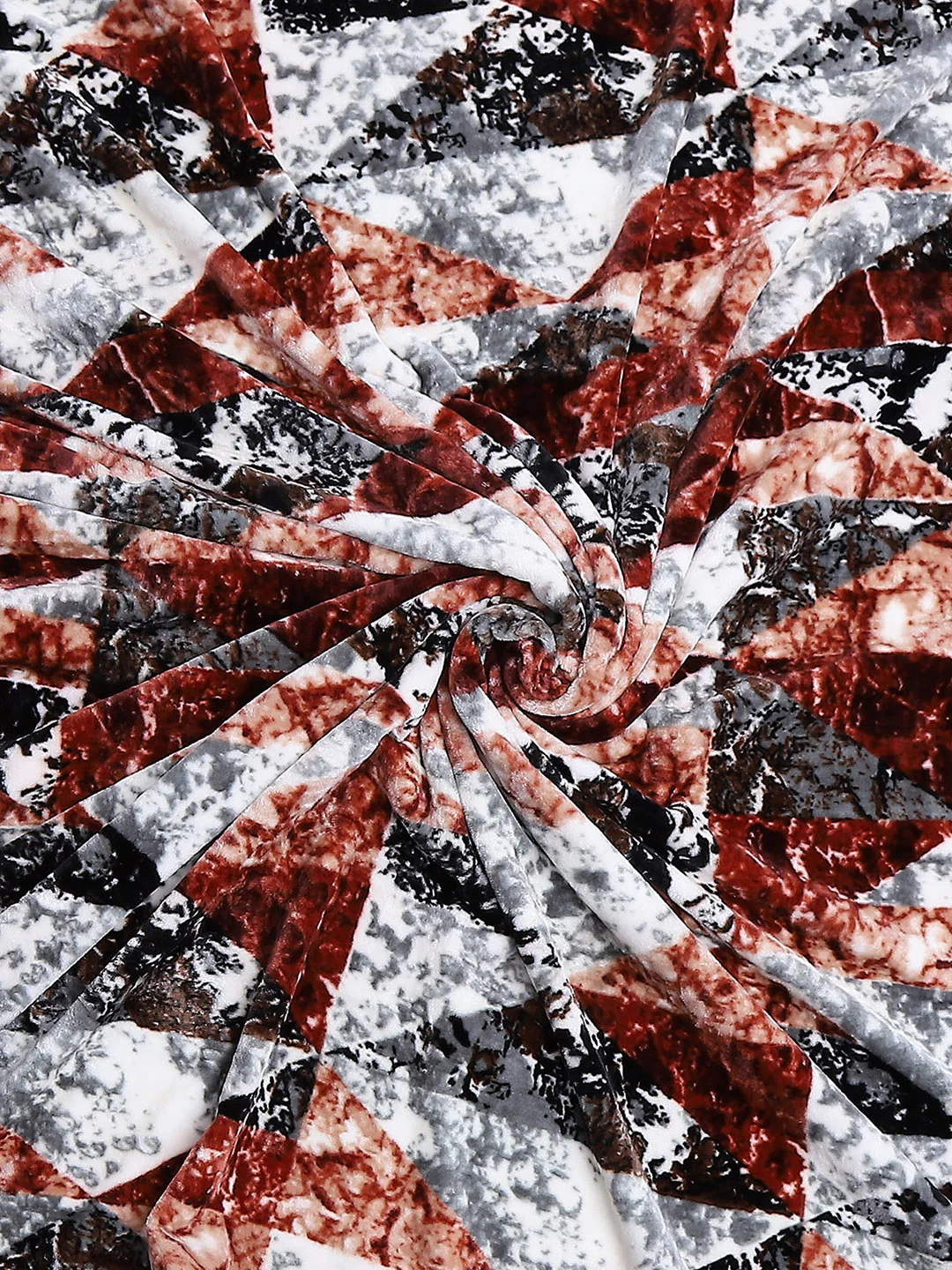 Printed Double Bed Blanket for Mild Winter -2 Ply - Image 7