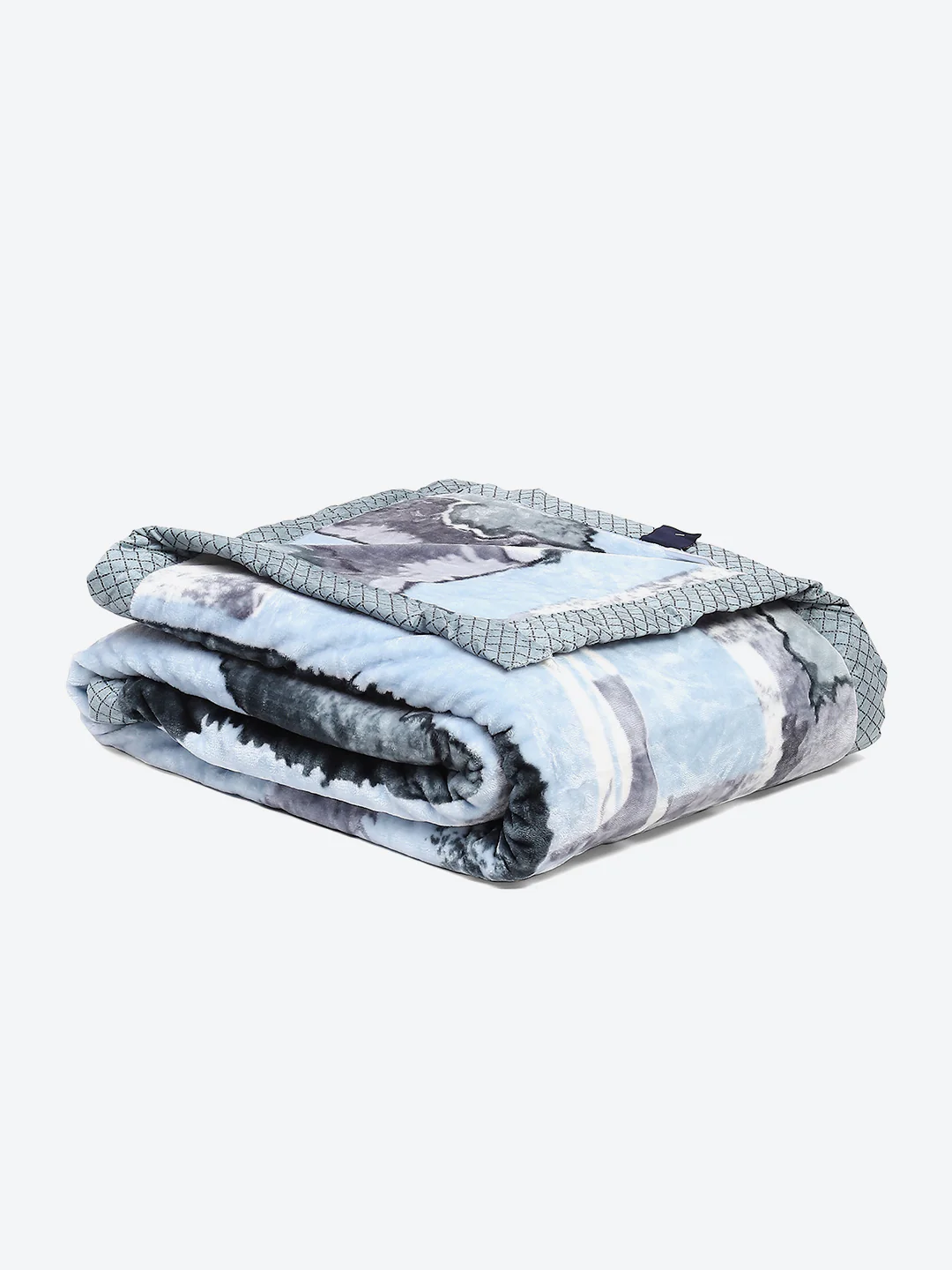 Printed Double Bed Blanket for Mild Winter -2 Ply - Image 5