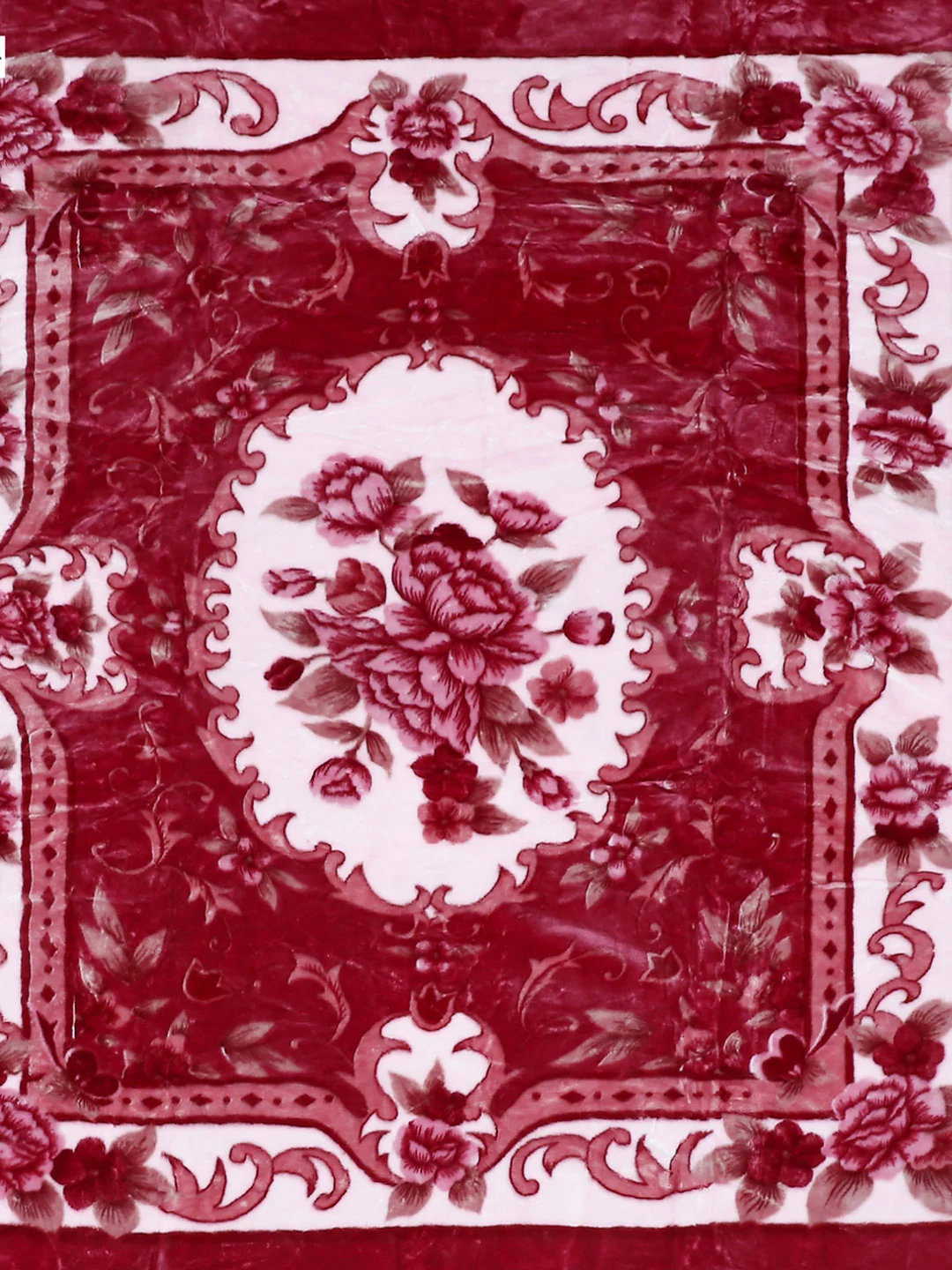 Printed Double Bed Blanket for Mild Winter -2 Ply - Image 8