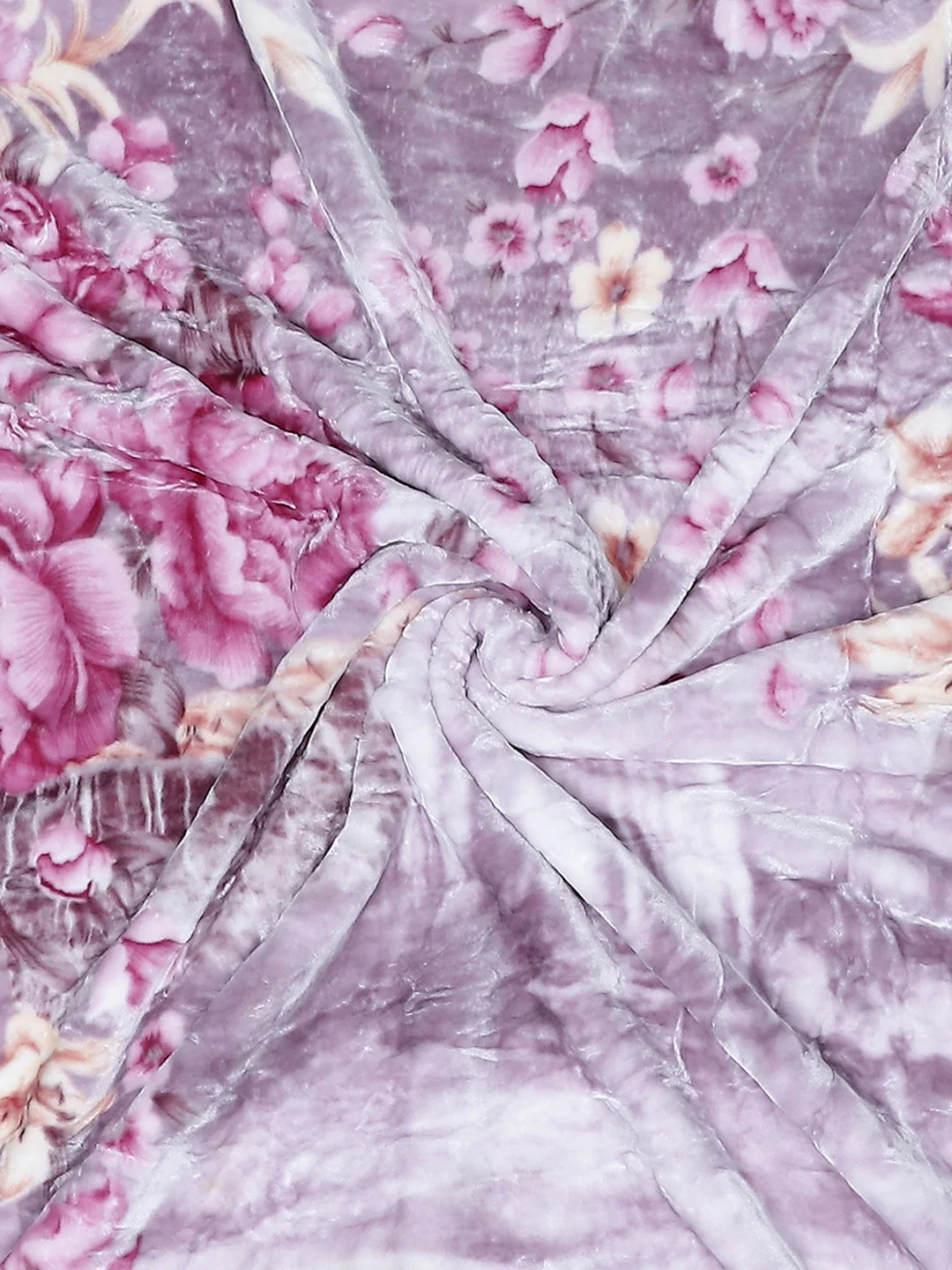 Printed Double Bed Blanket for Mild Winter -2 Ply - Image 11