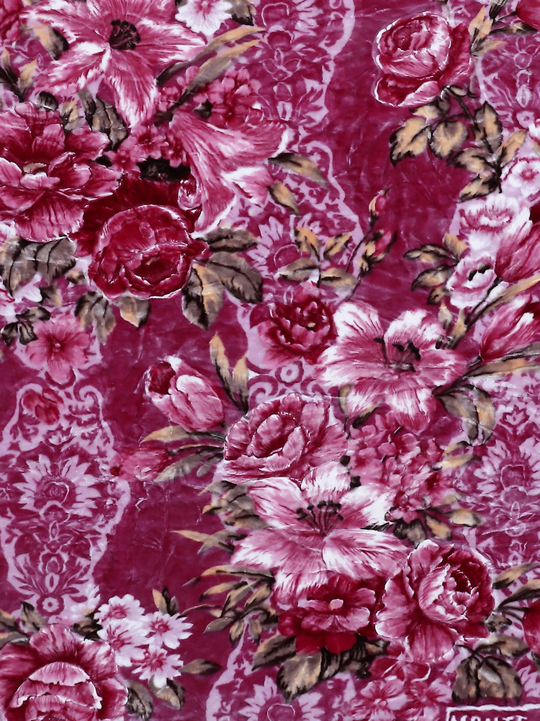 Printed Double Bed Blanket for Mild Winter -2 Ply - Image 8