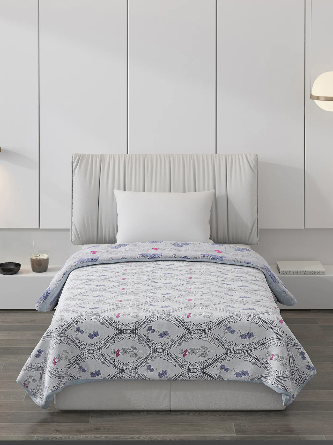 Printed Polyester Single Bed Comforter for AC Room - Image 3