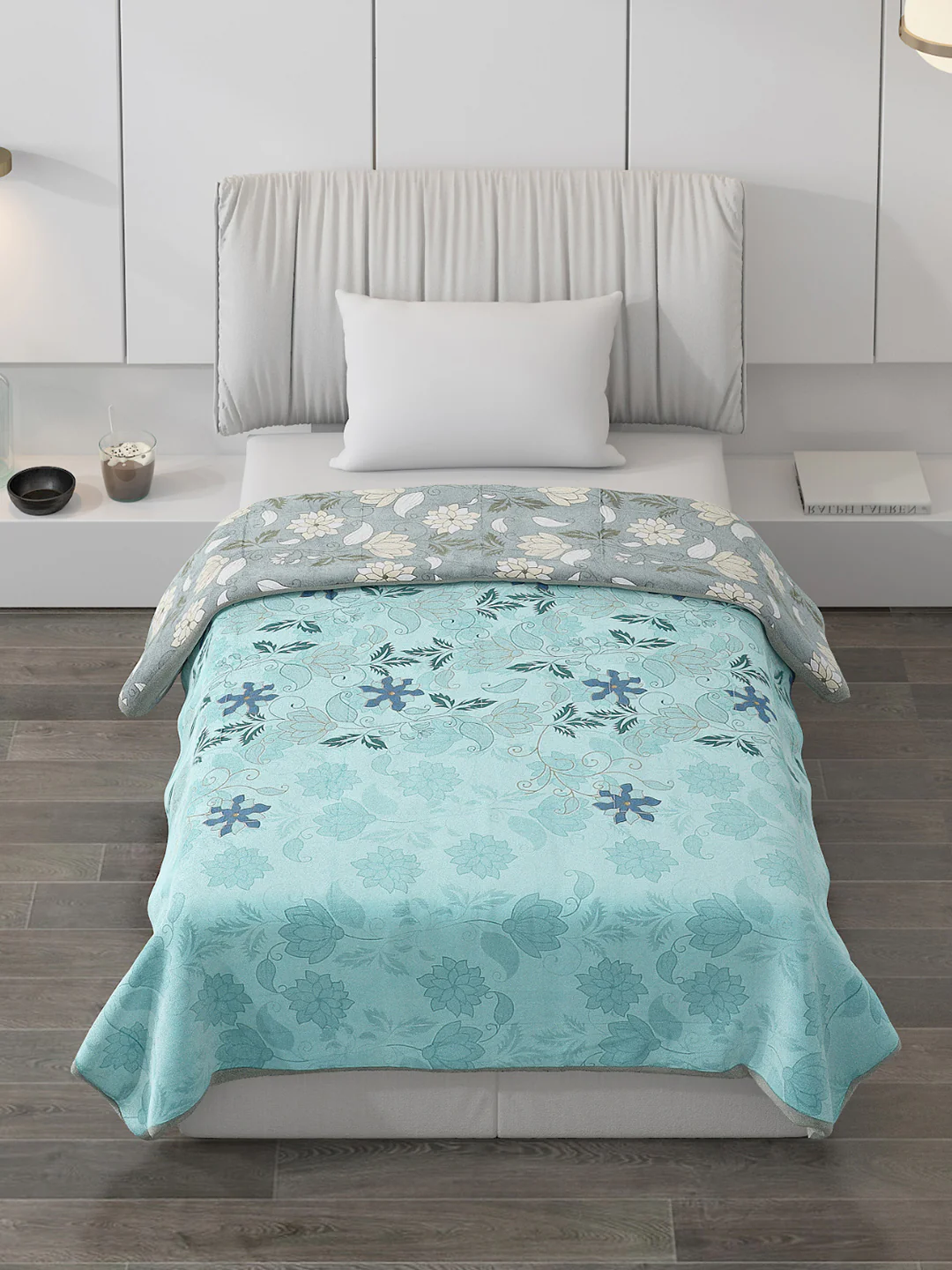 Printed Polyester Single Bed Comforter for AC Room - Image 4