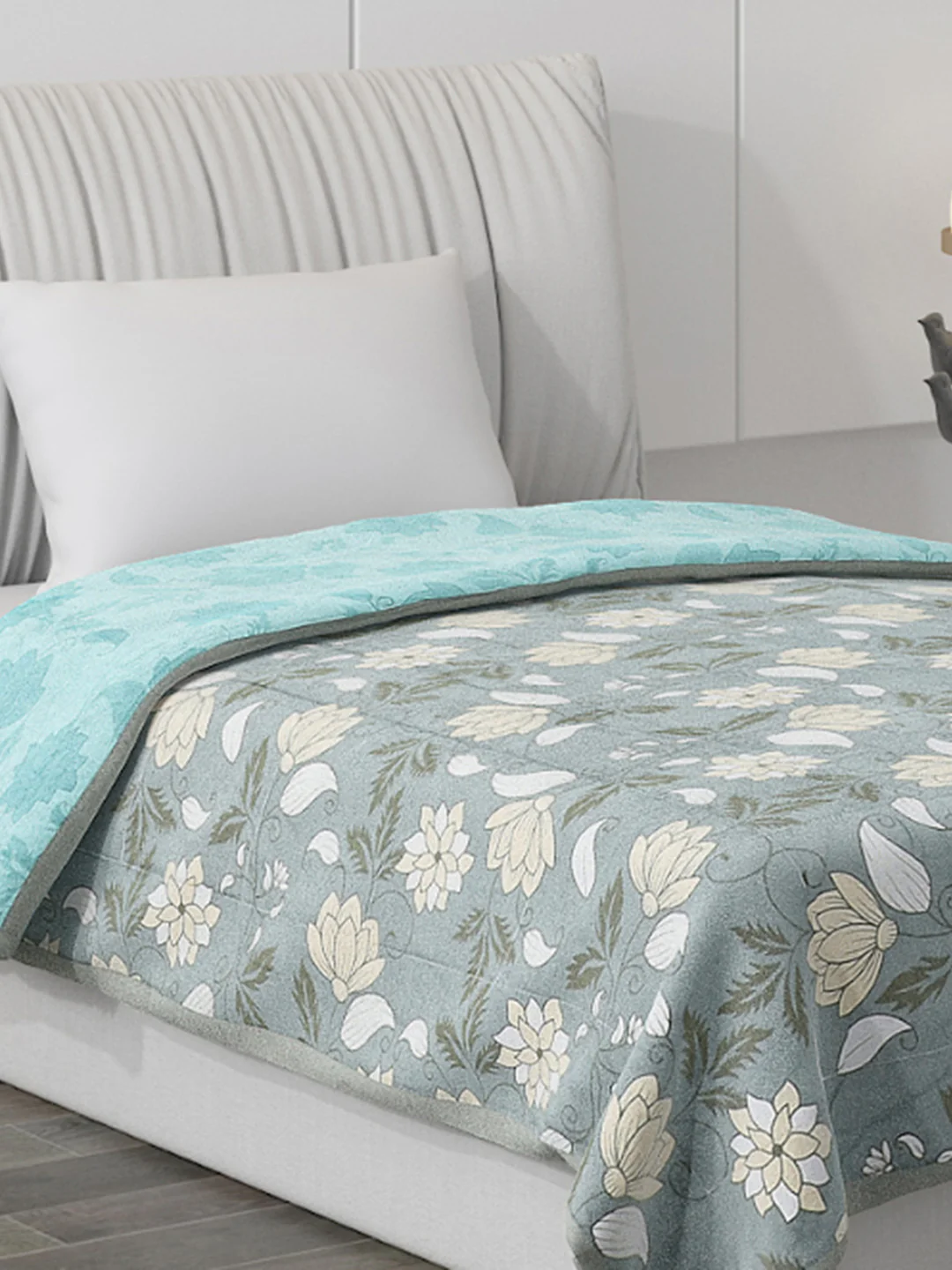 Printed Polyester Single Bed Comforter for AC Room - Image 7