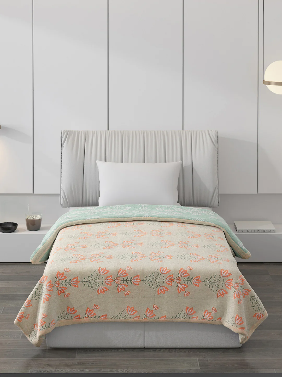 Printed Polyester Single Bed Comforter for AC Room - Image 3